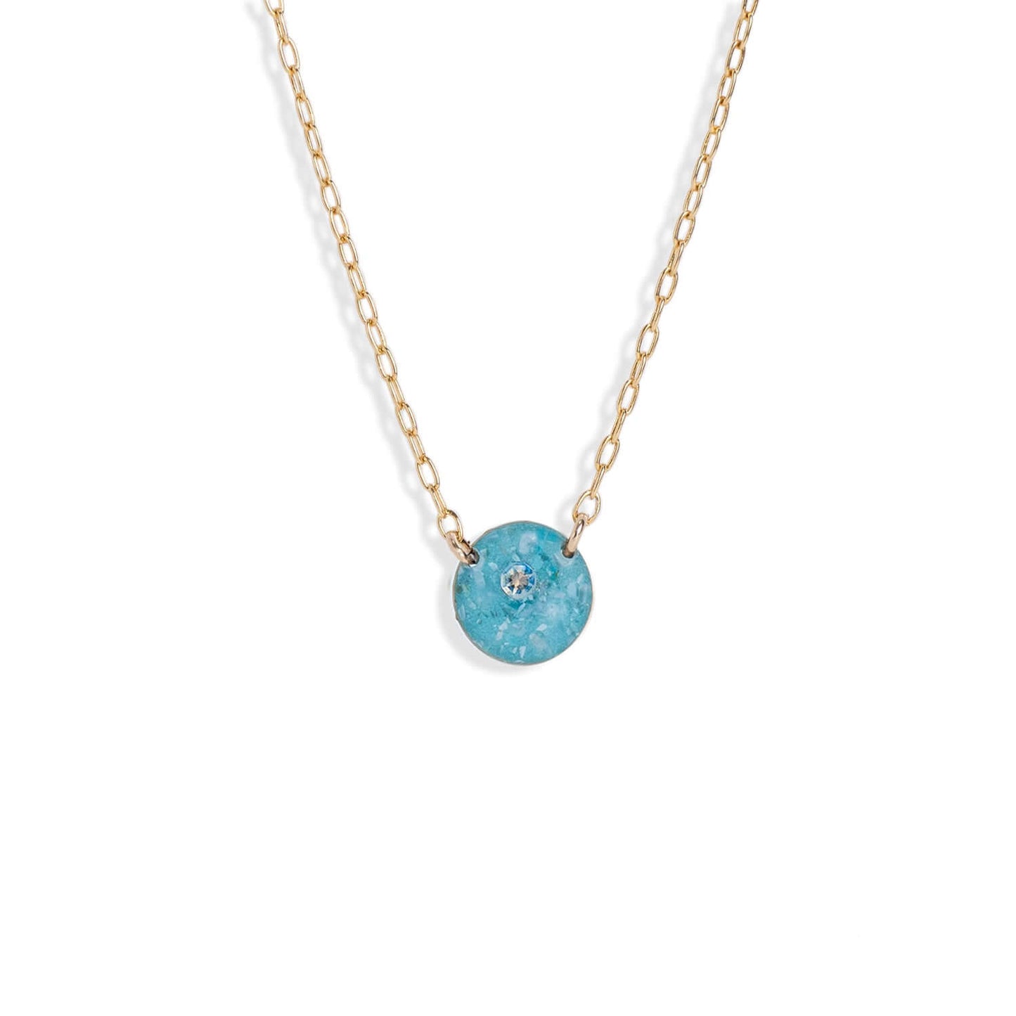 Round Gem Necklace