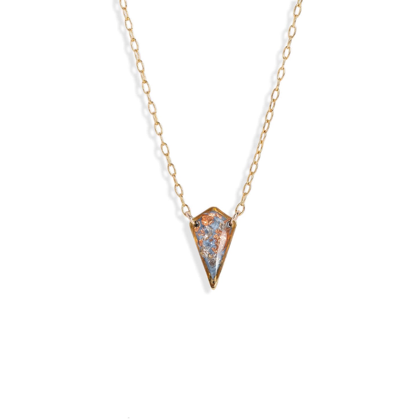 Diamond Shimmer Foils Necklace