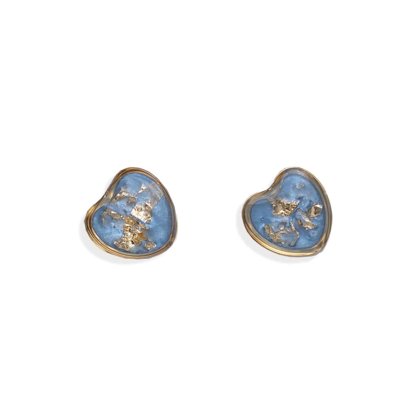 Small Heart Stud Earrings