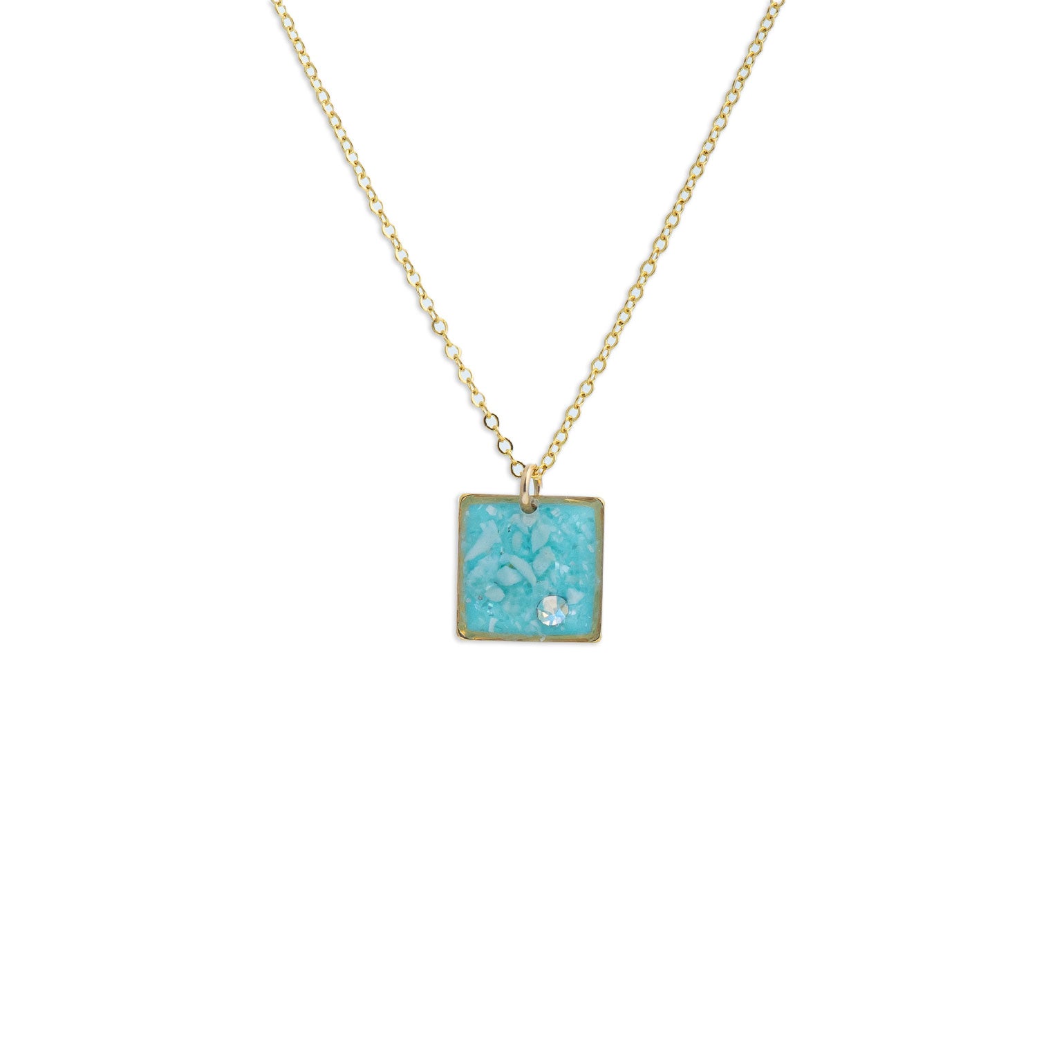＊韓国＊［nari objet］Oval blue necklace 2color All - Acc - nari.objet