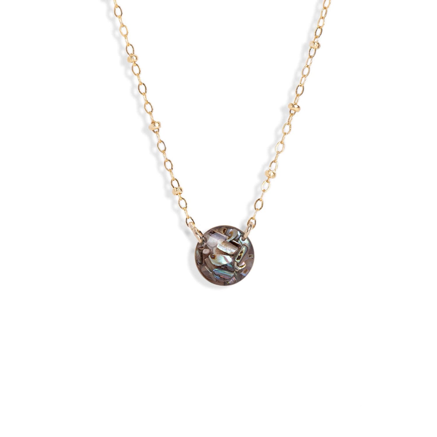 Round Gem Necklace