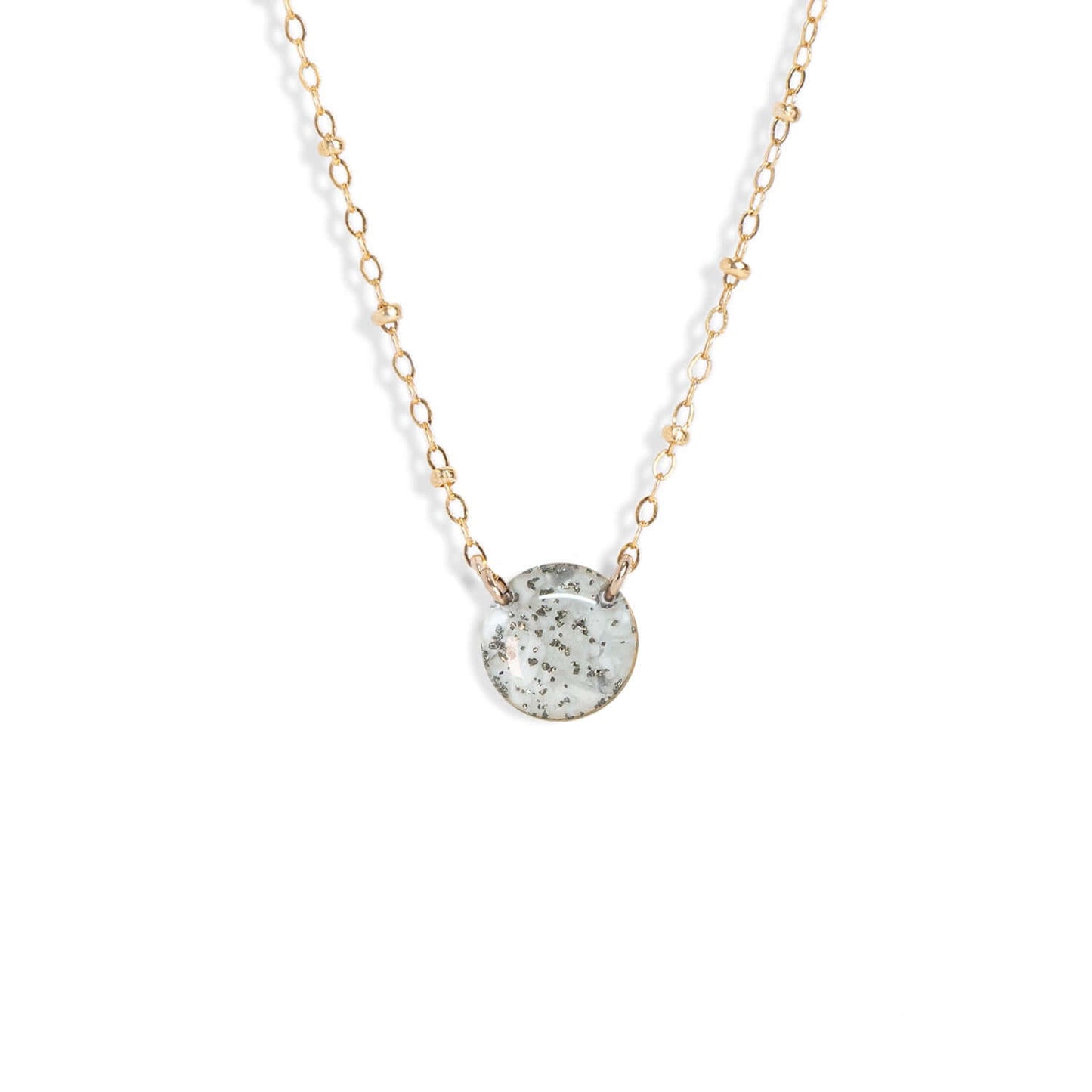 Round Gem Necklace