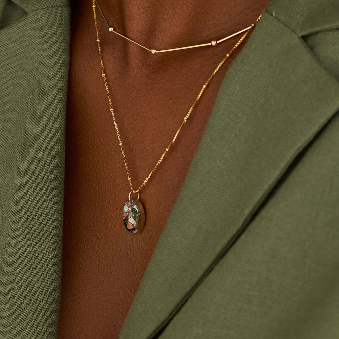 Oval Necklace