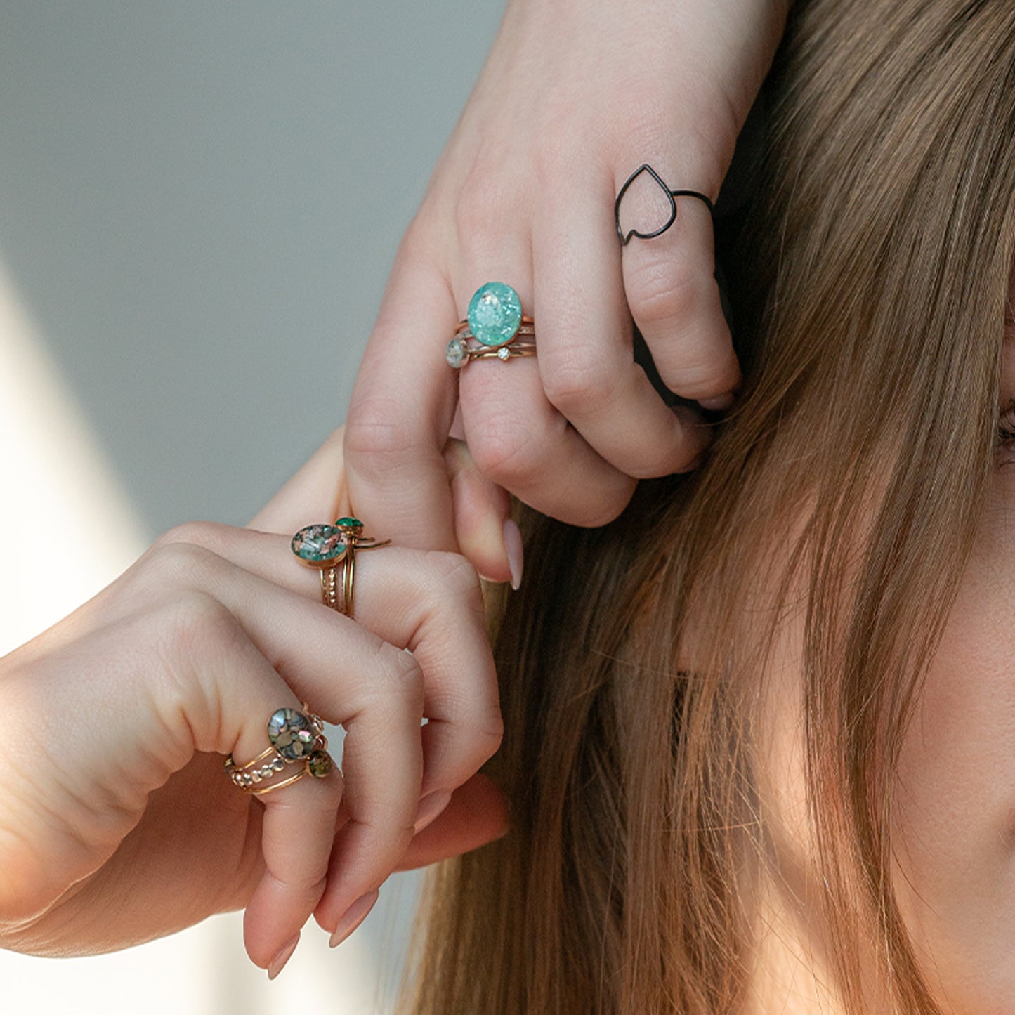 Gemstone Mix Ring