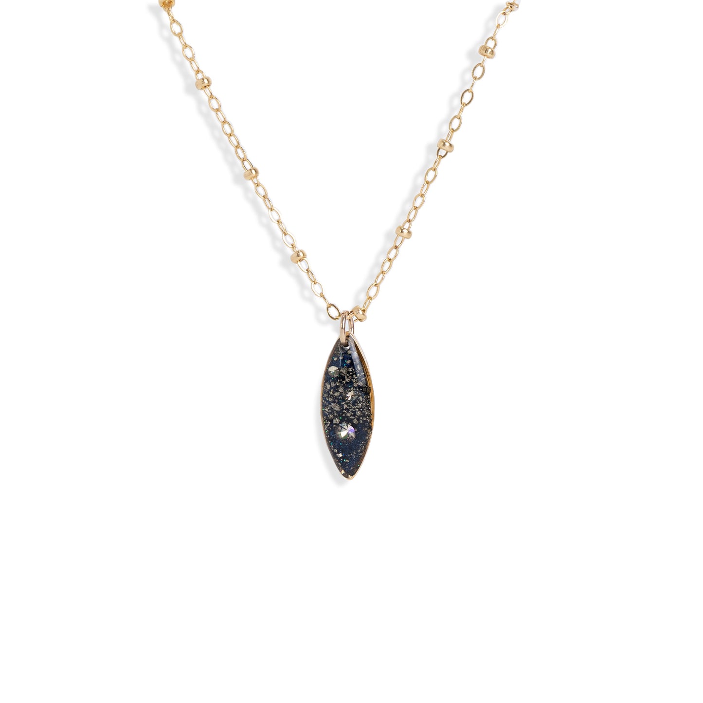 Oval Gem Necklace