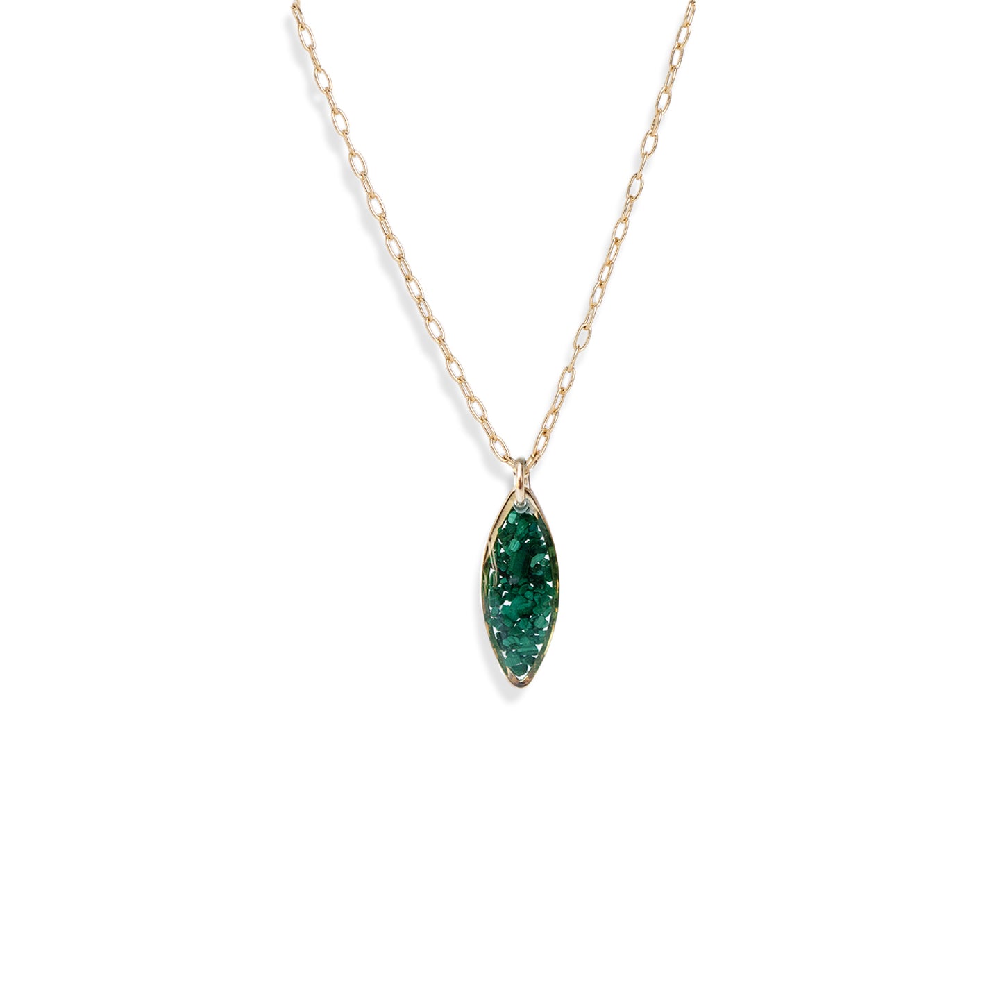 Oval Gem Necklace