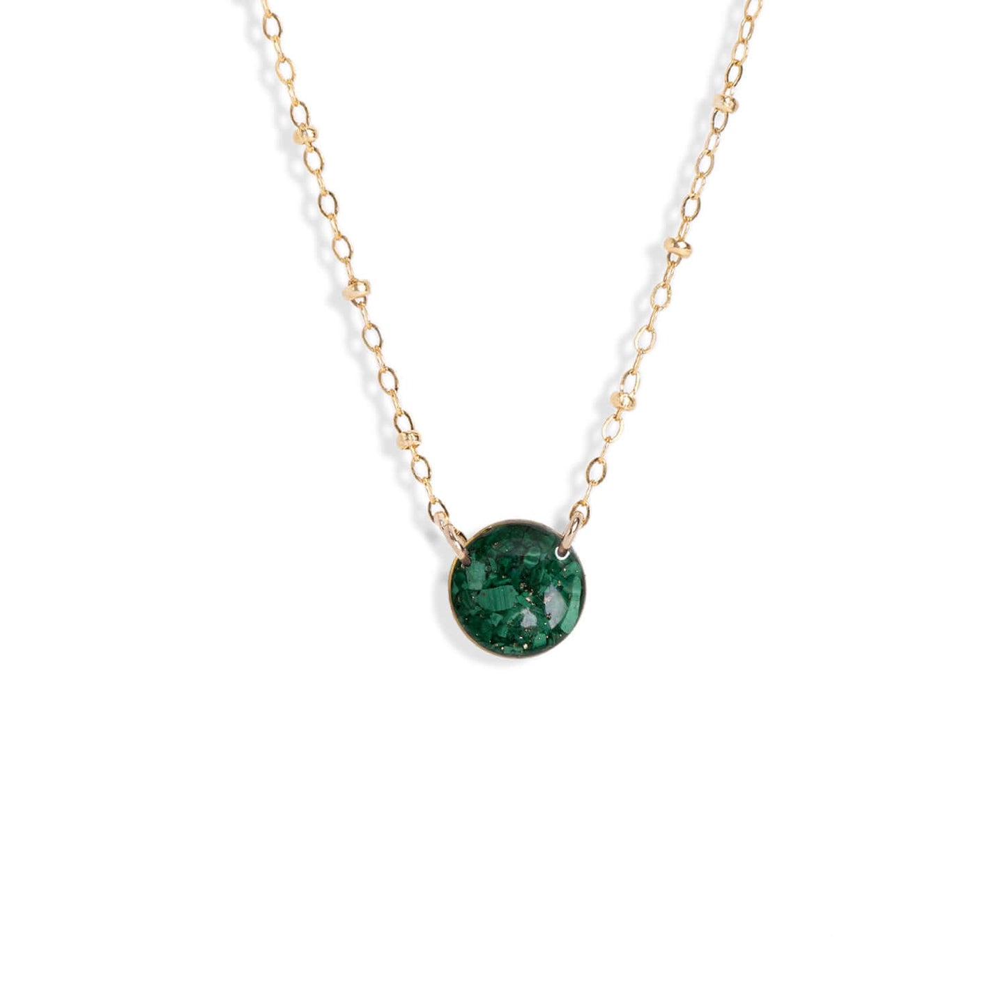 Round Gem Necklace