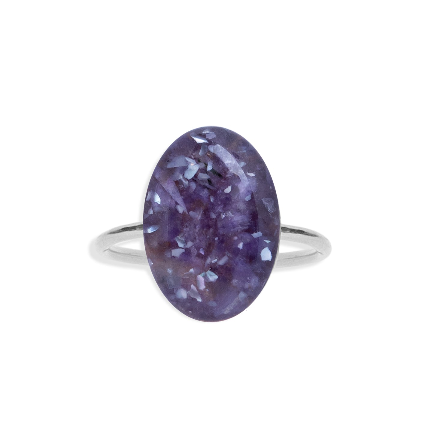 Statement Oval ring in Sterling Silver