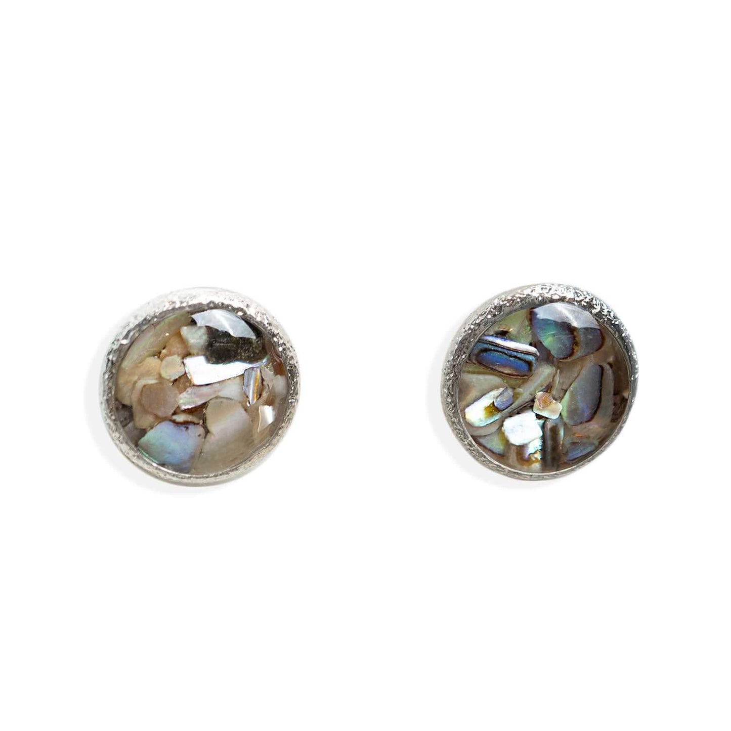 Round Gemstone Studs