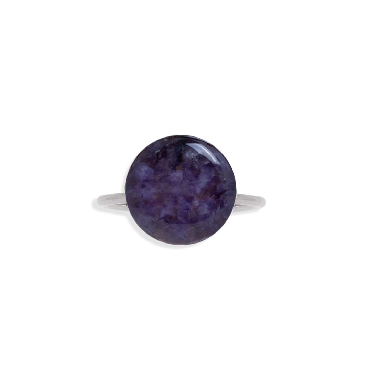 Statement Round Gemstone Ring