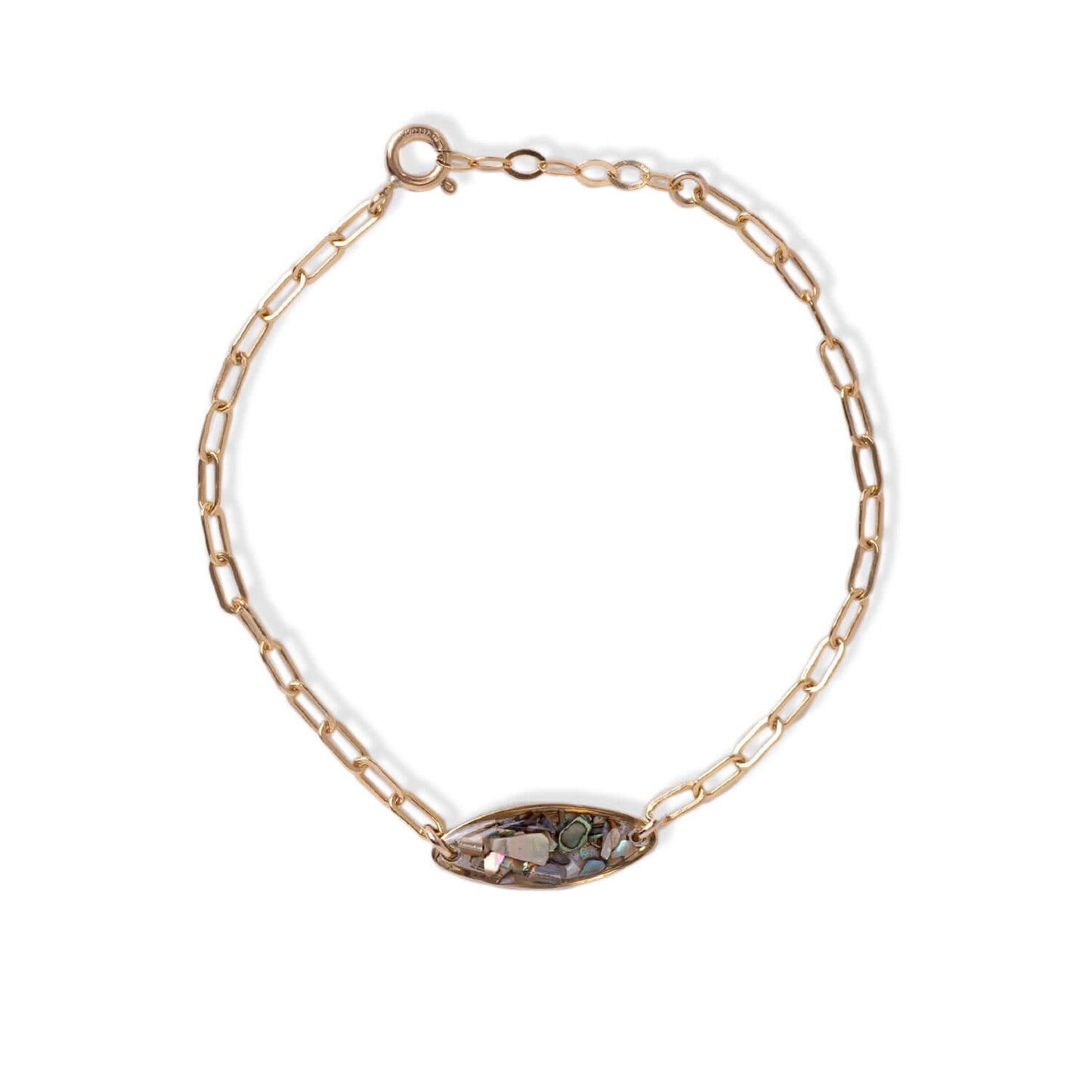 Oval Abalone Bracelet