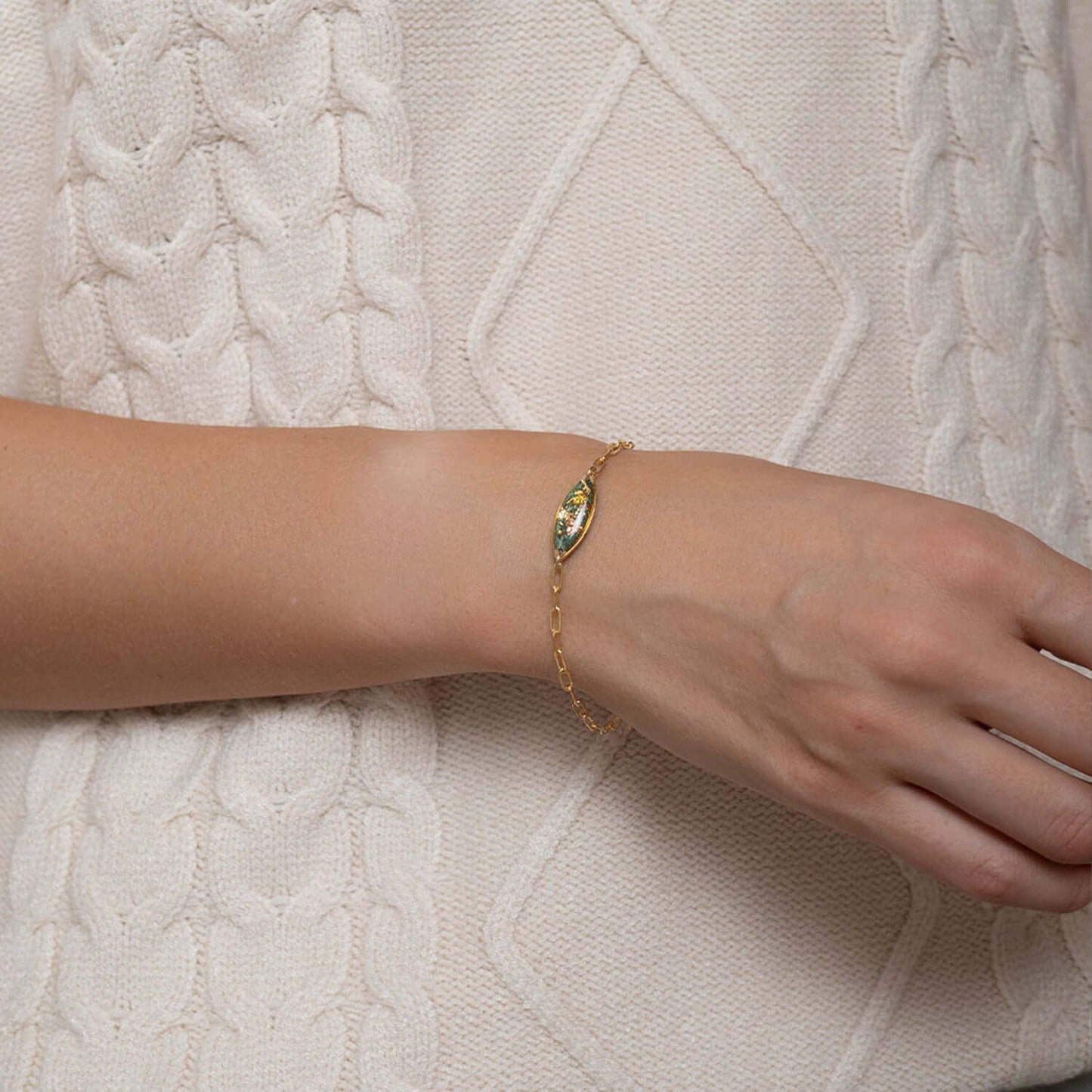 Fall Oval Bracelet
