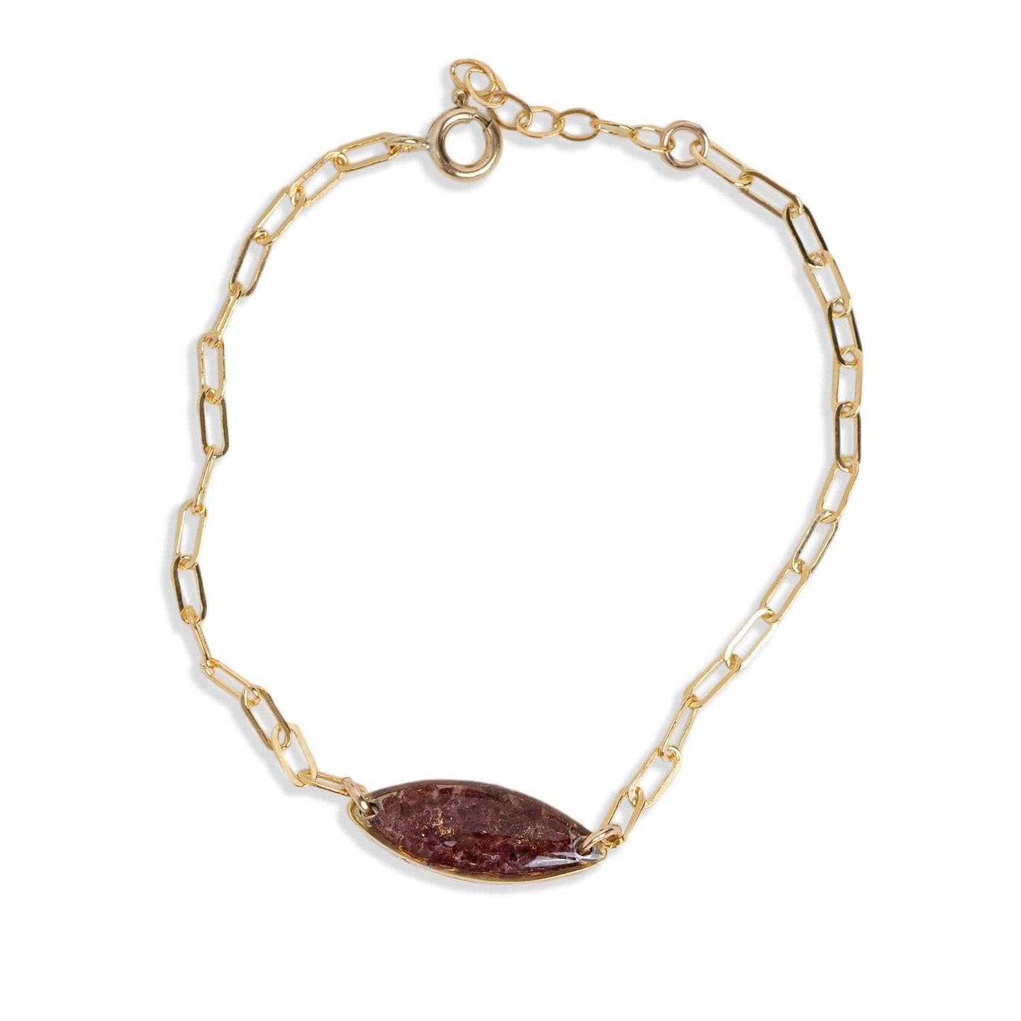 Oval Garnet Bracelet