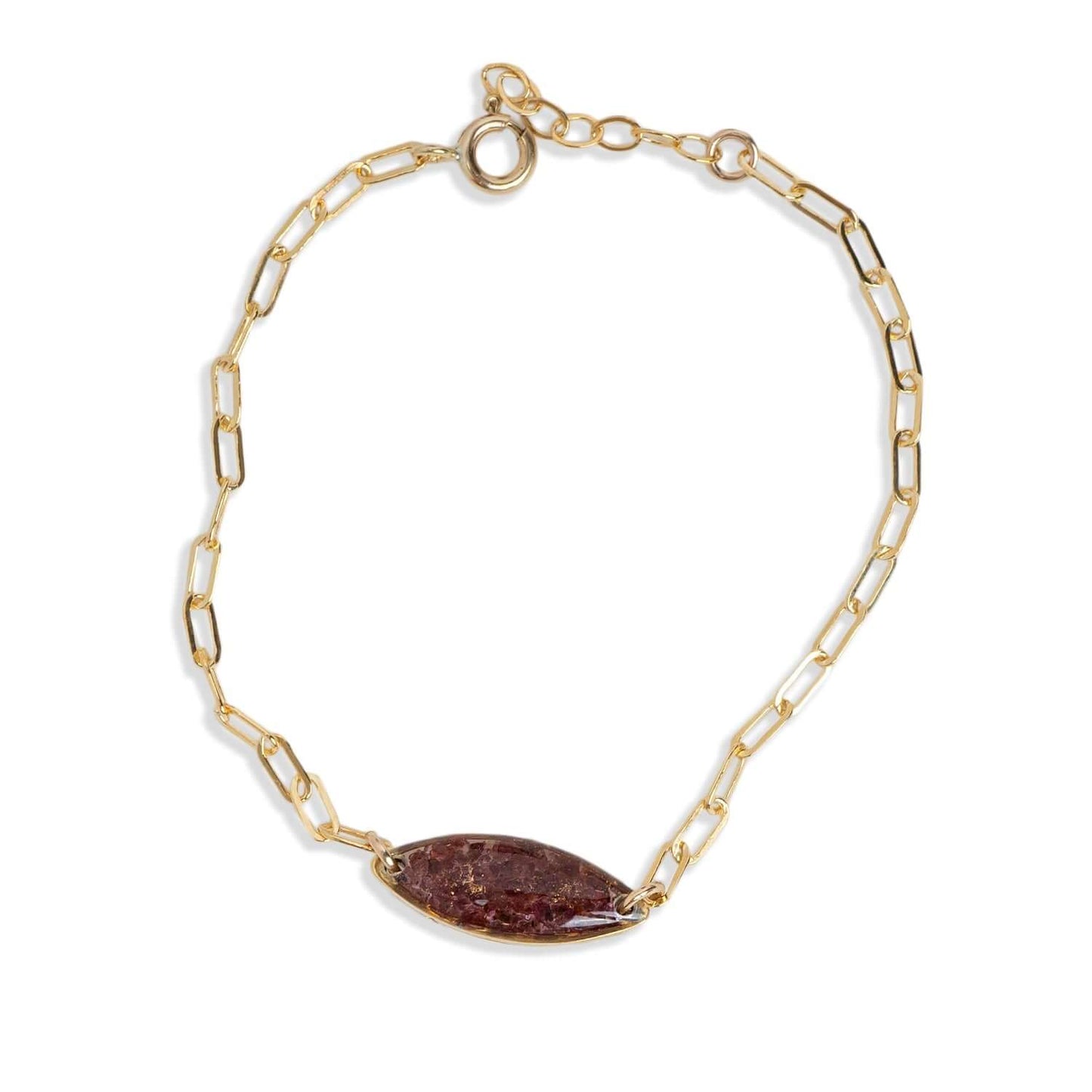 Oval Garnet Bracelet