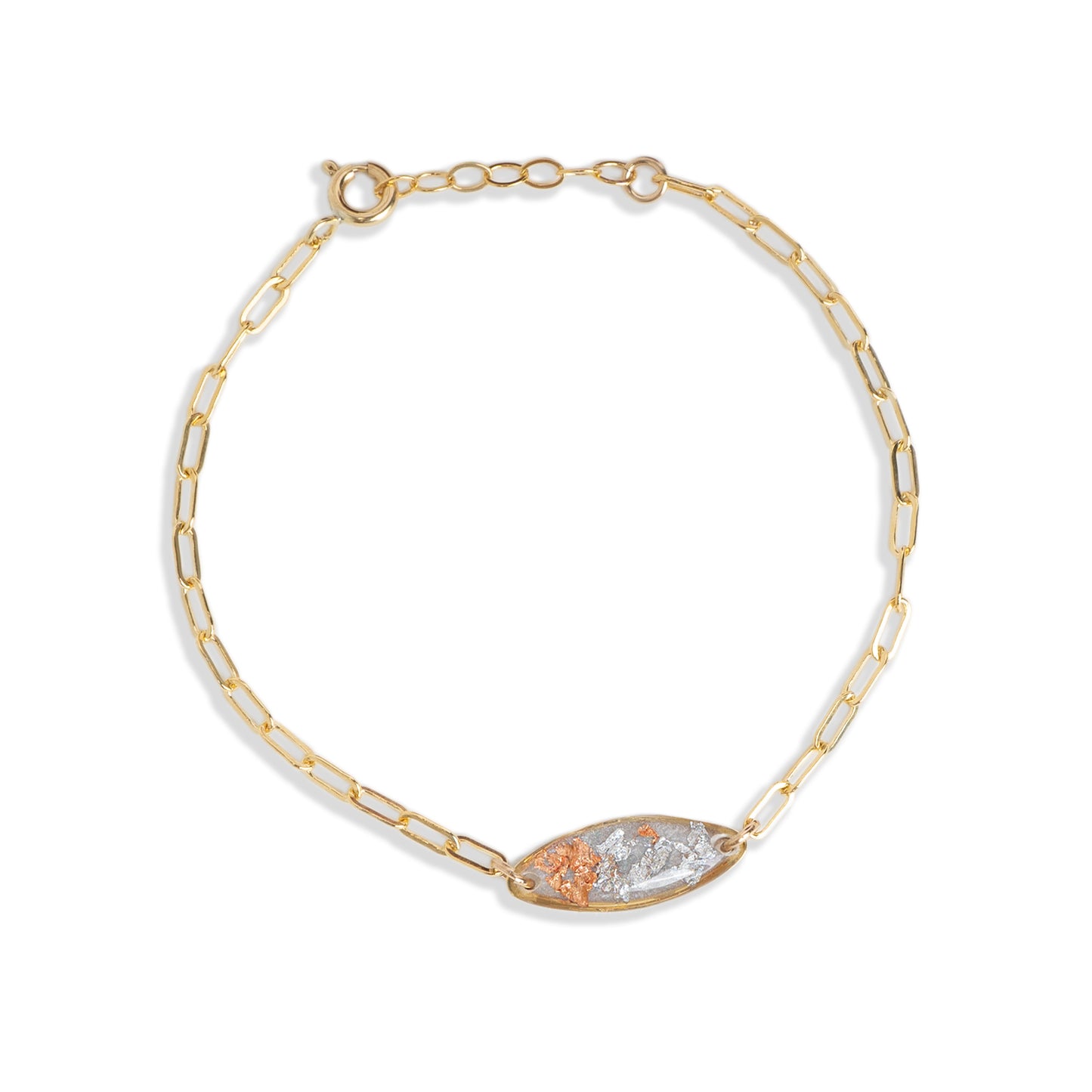 Shimmer Oval Bracelet