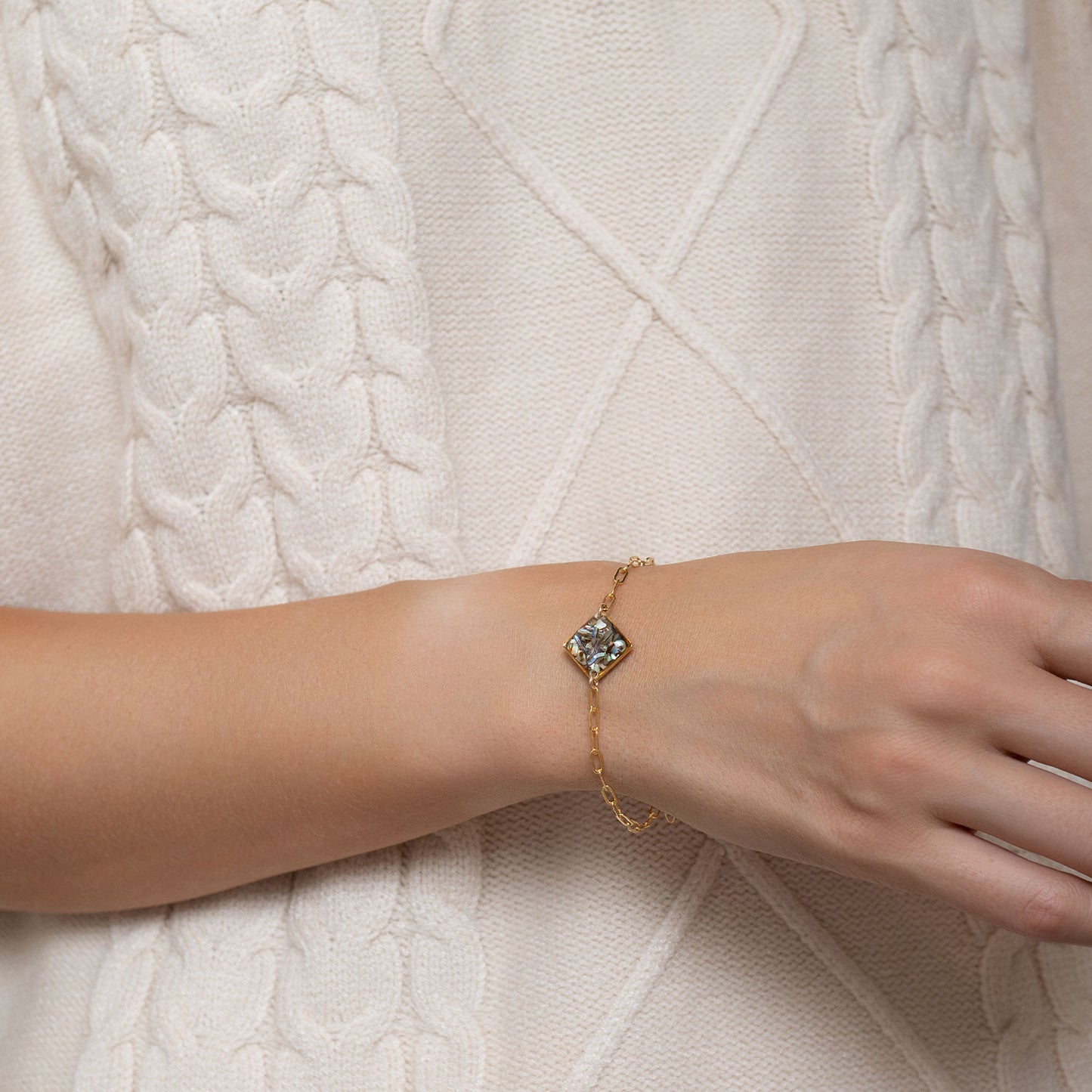 Square Gem Bracelet