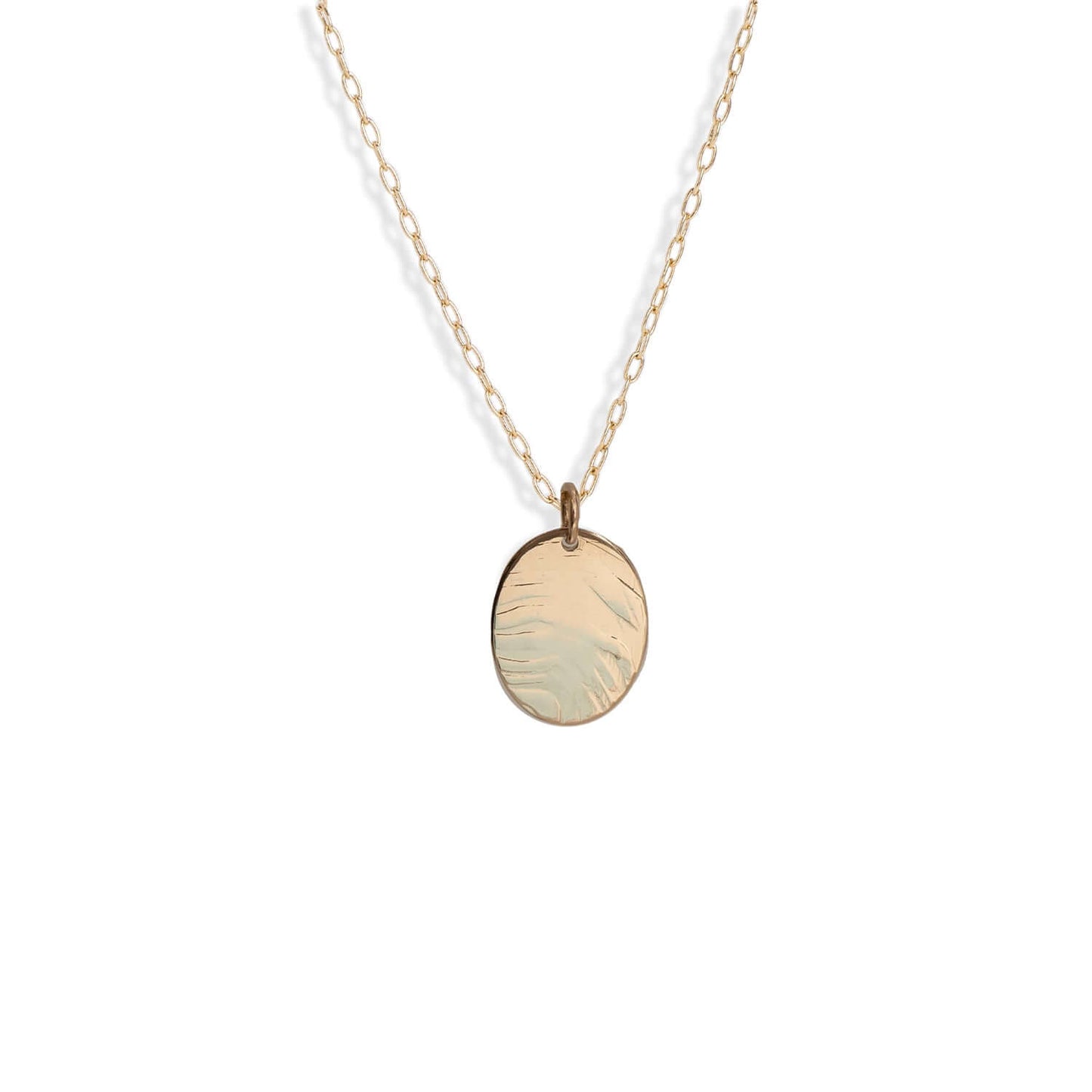 Oval Pendant Necklace