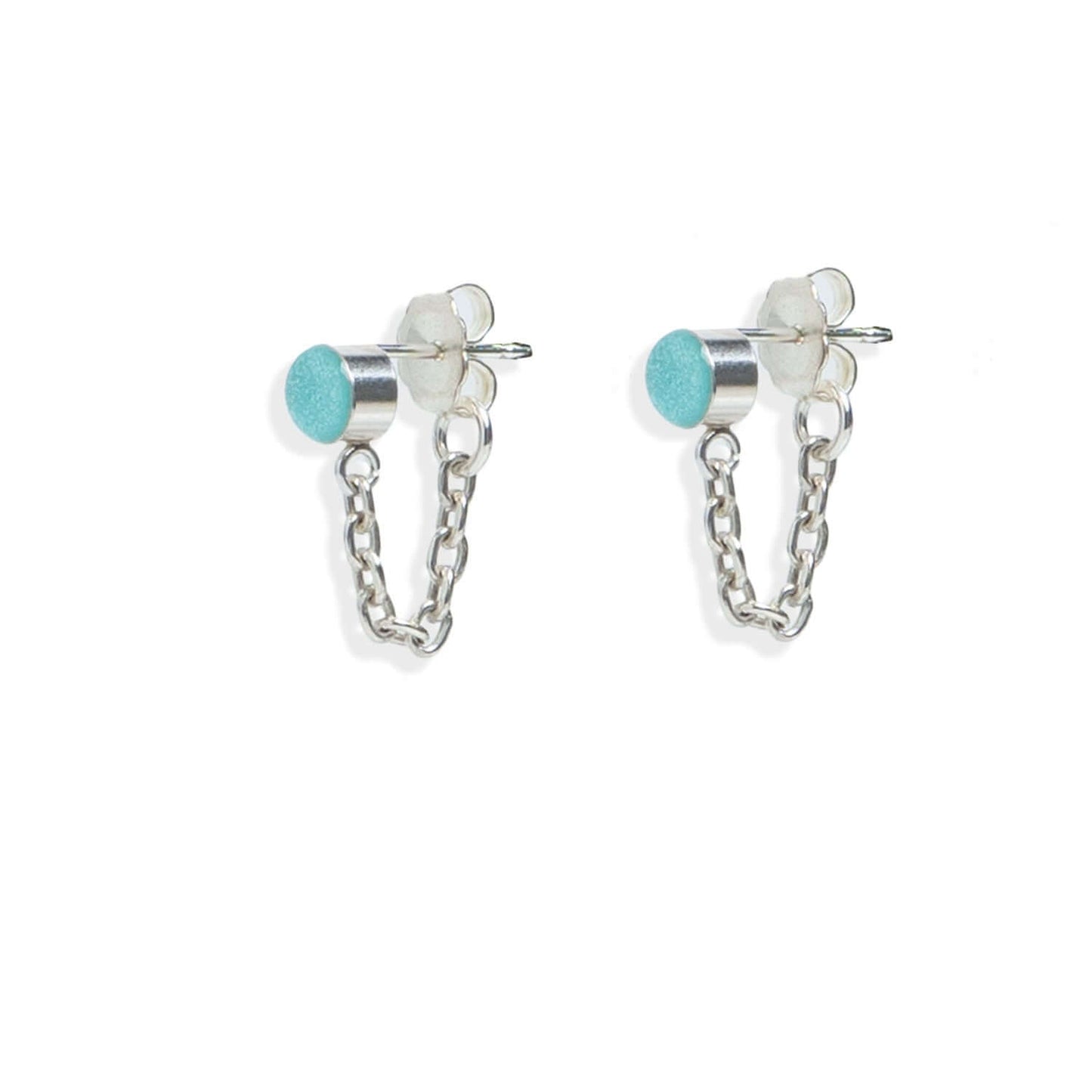 Color pop front to back earrings