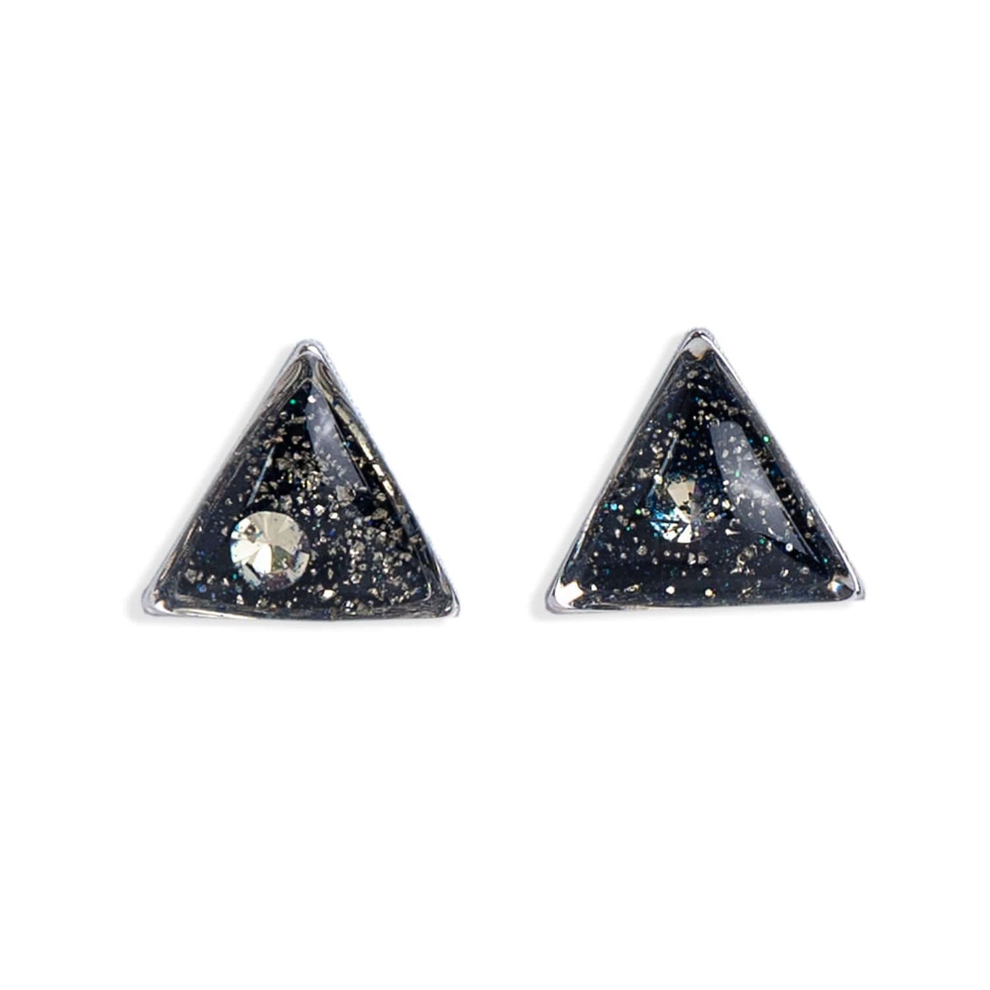 Galaxy Triangle Earrings