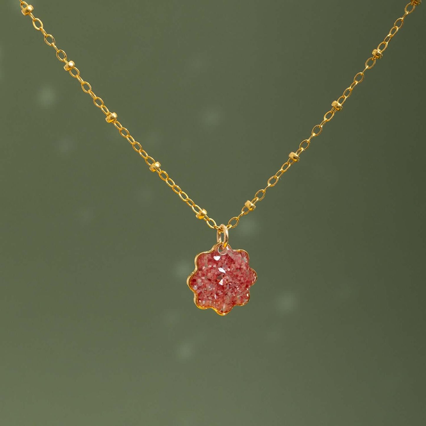 Rose Pink Necklace