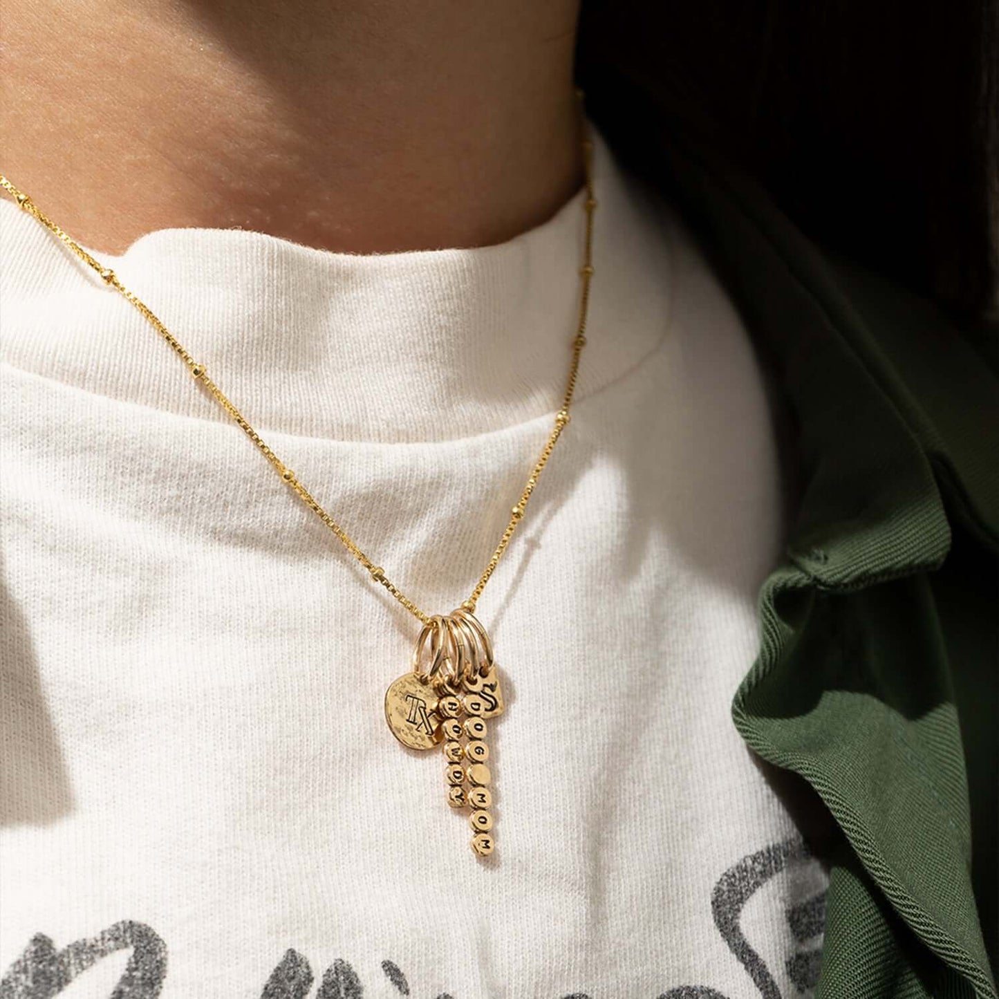 Bubble Tag Pendant