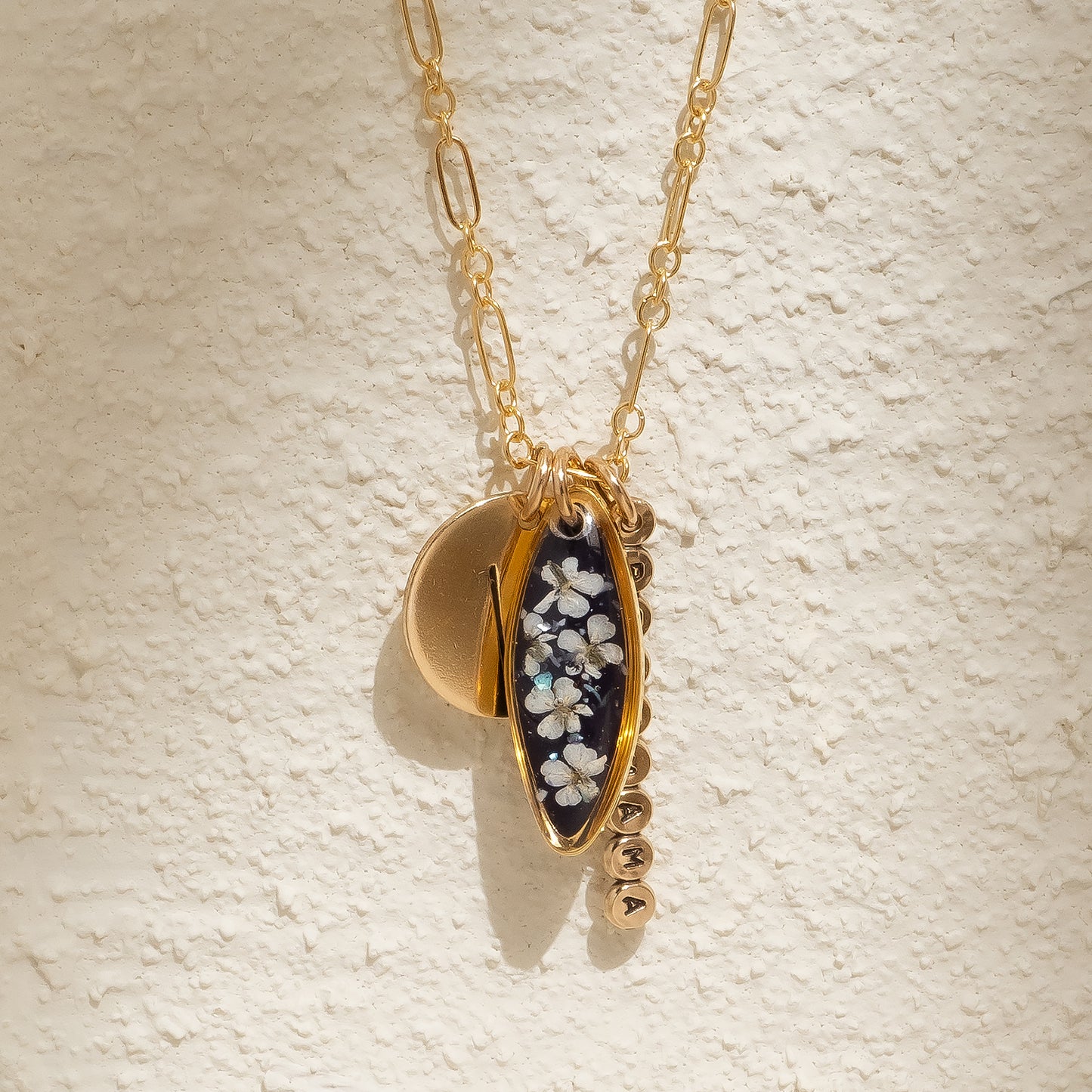 Floral Charm Necklace