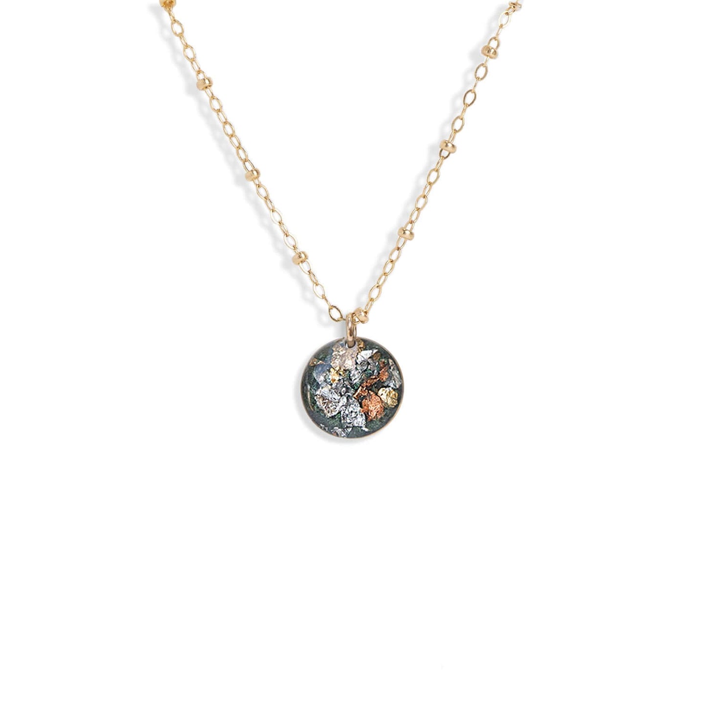 Fall Circle Necklace