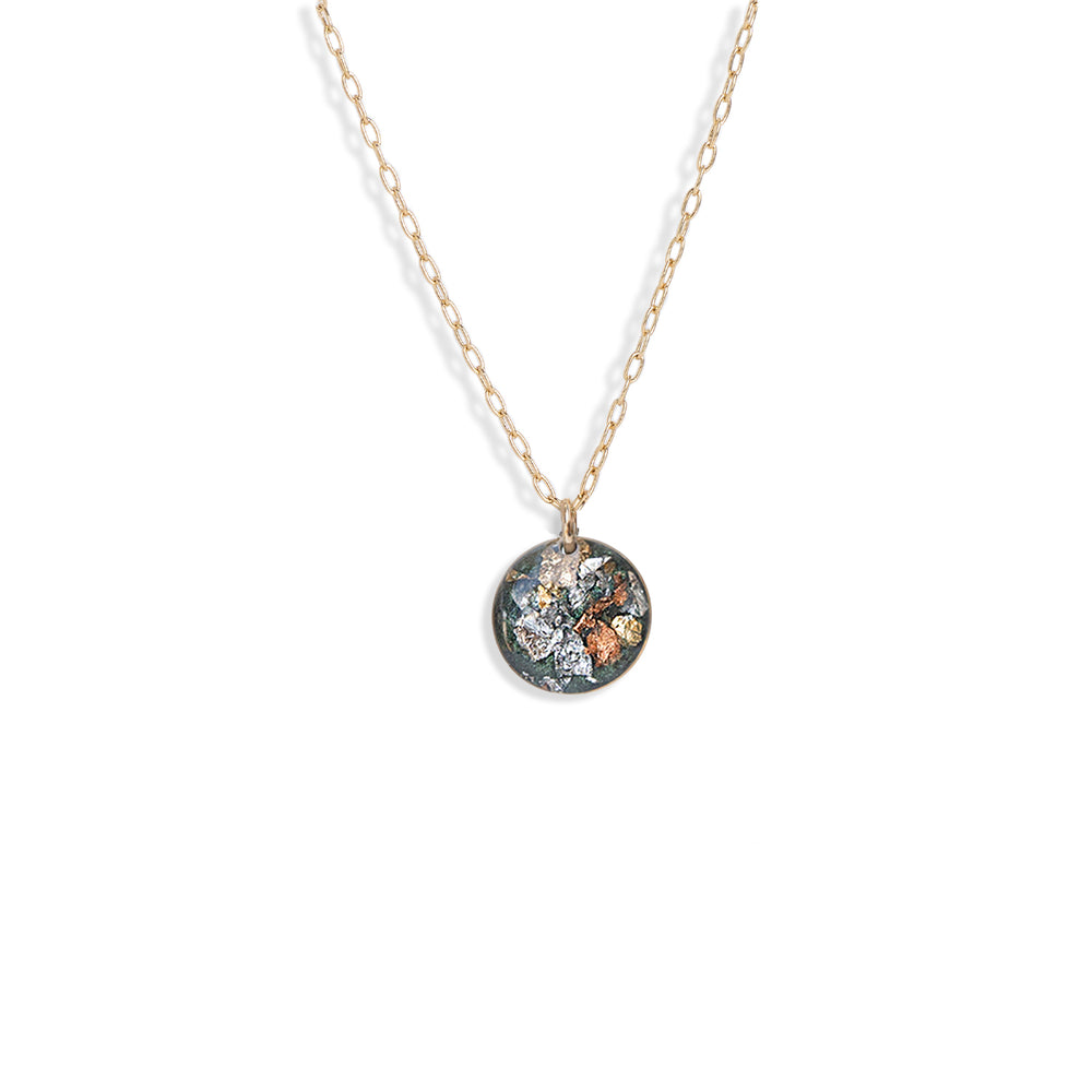 Fall Circle Necklace