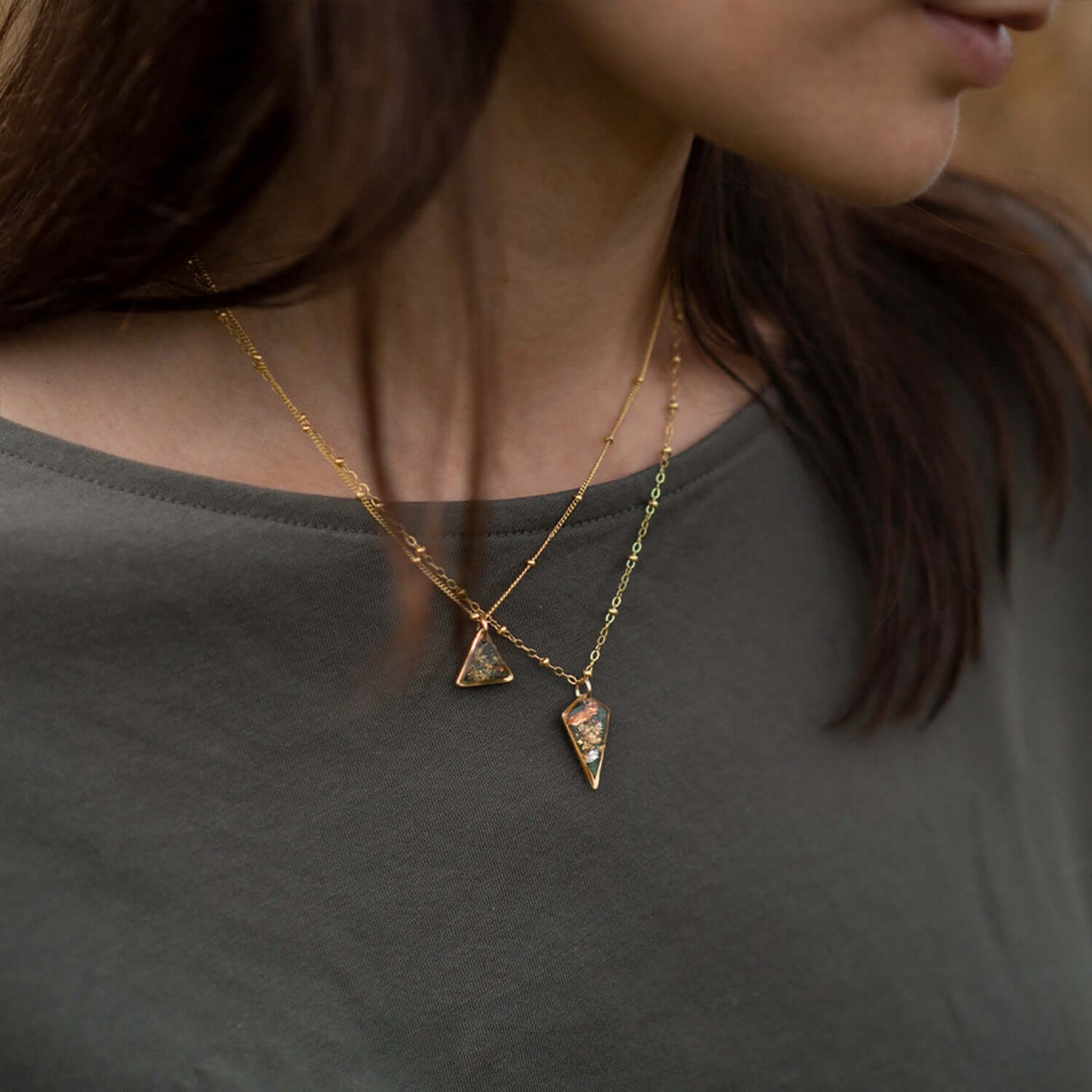 Fall Diamond Necklace