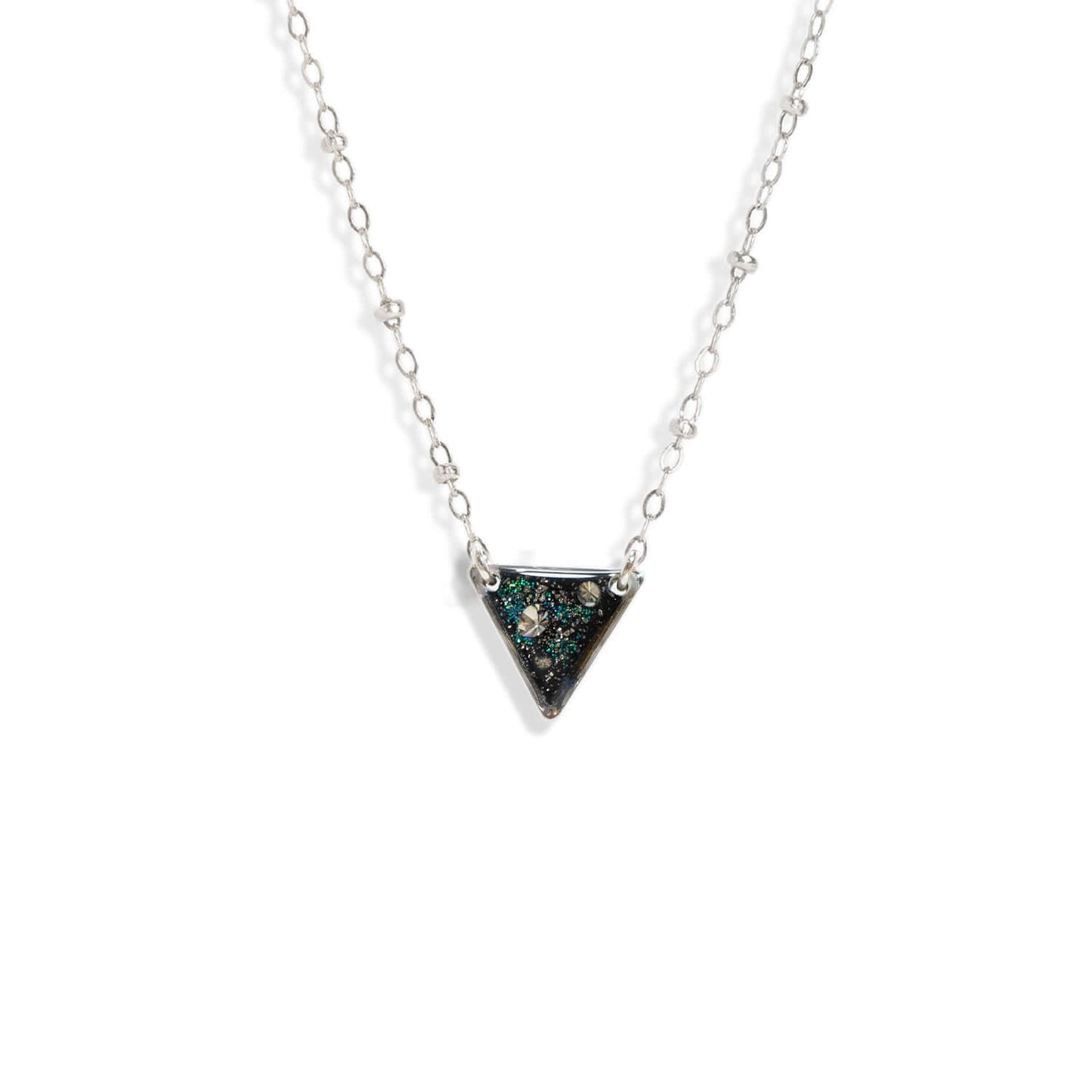 Galaxy Triangle Necklace