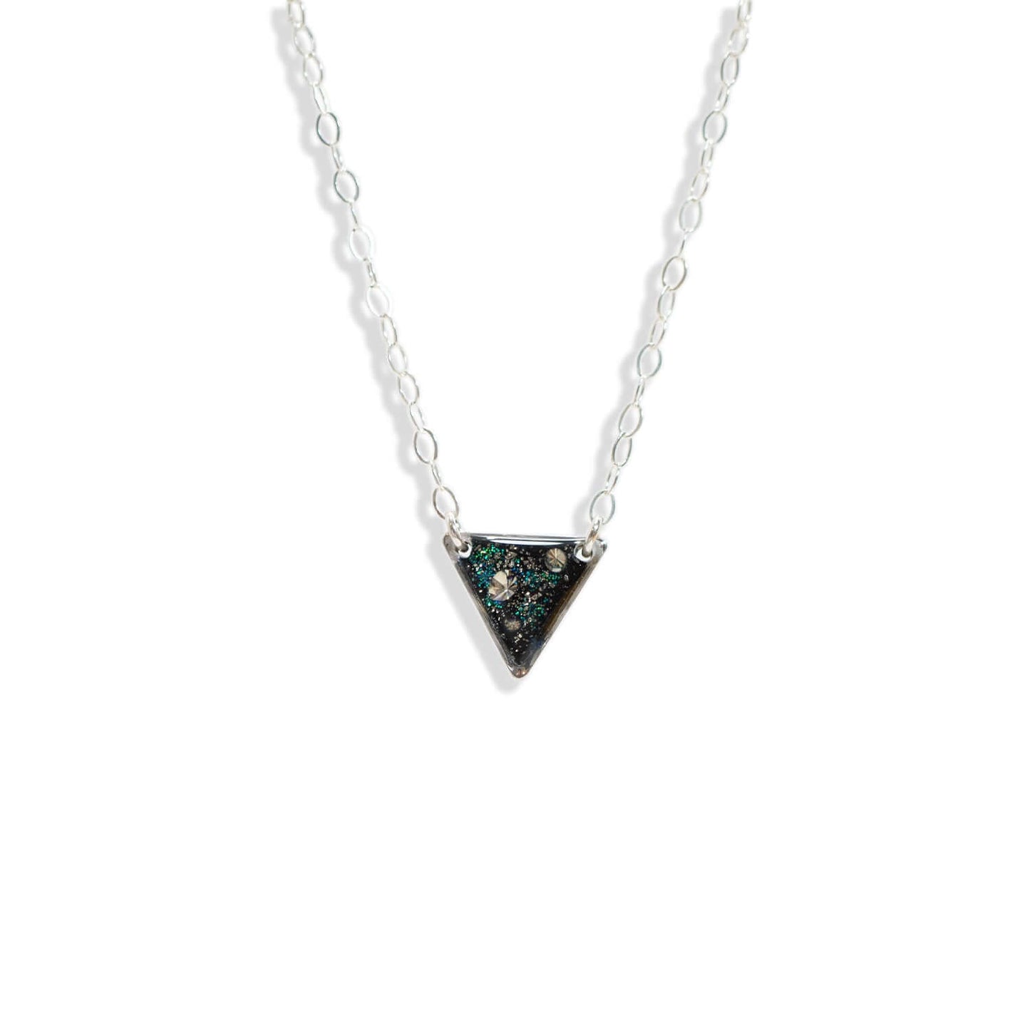 Galaxy Triangle Necklace