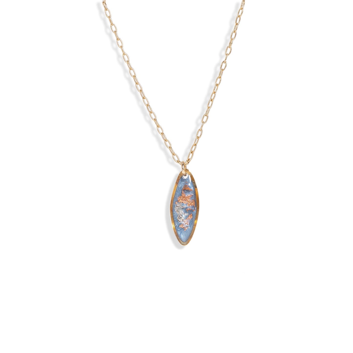 Oval Vanilla Sky Necklace
