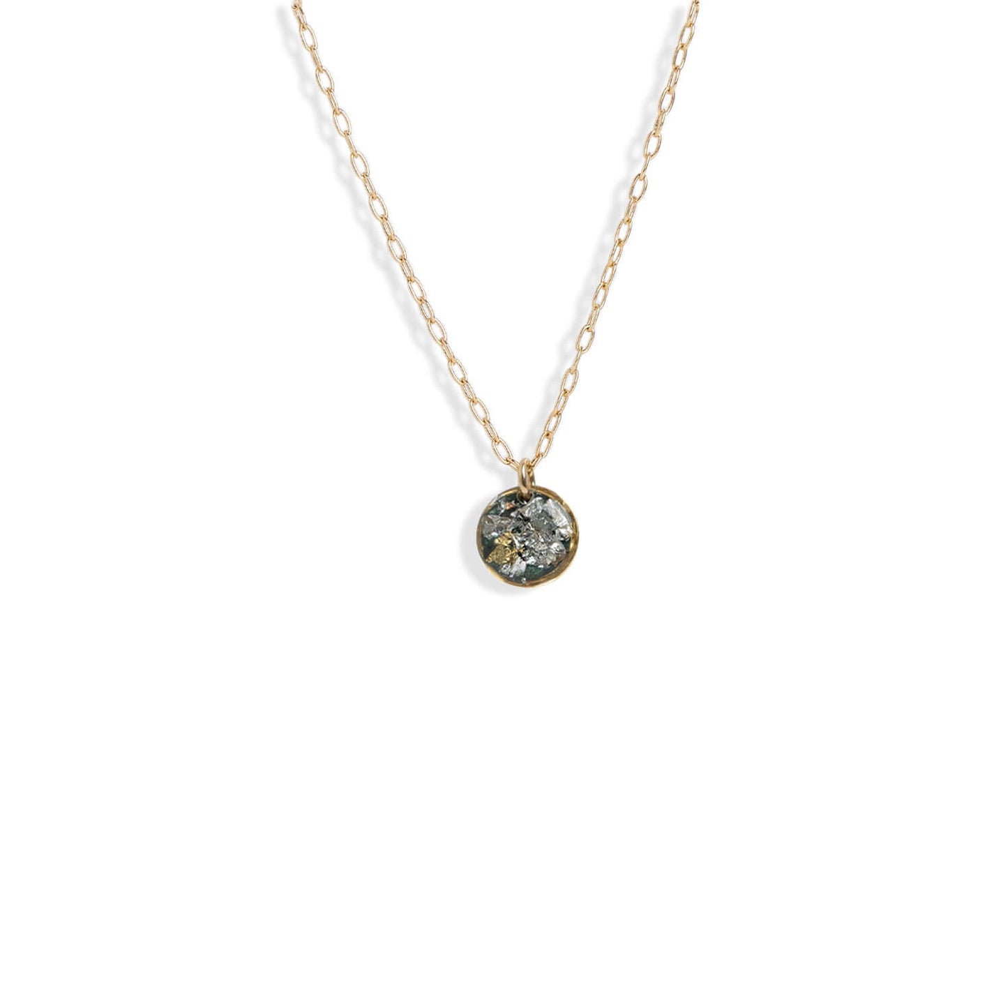 Small Round Fall Necklace