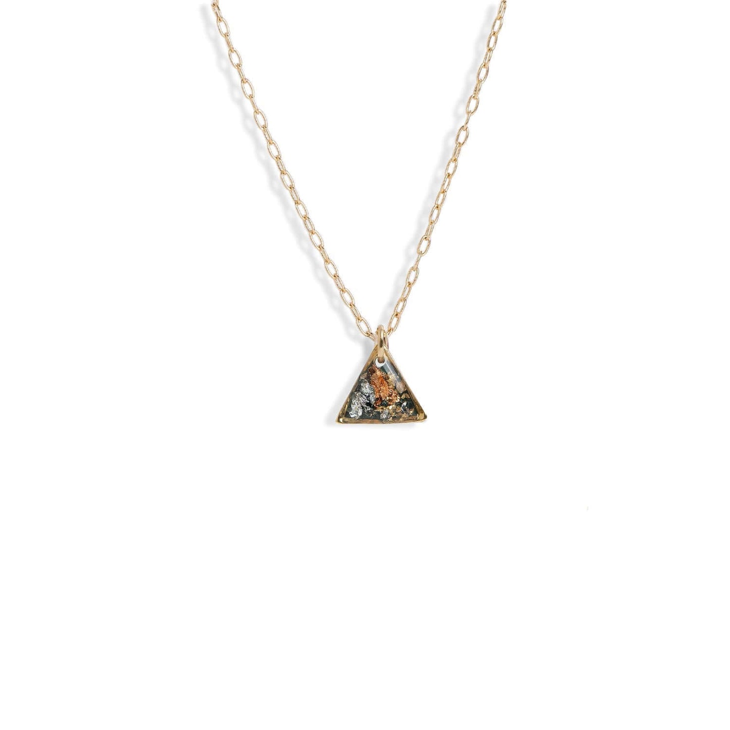 Small Triangle Fall Necklace