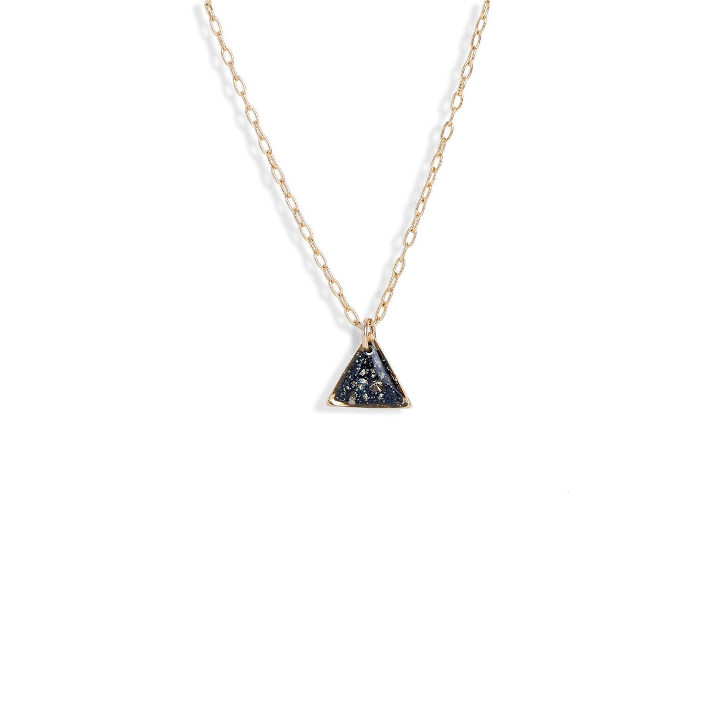 Dainty Triangle Galaxy Necklace