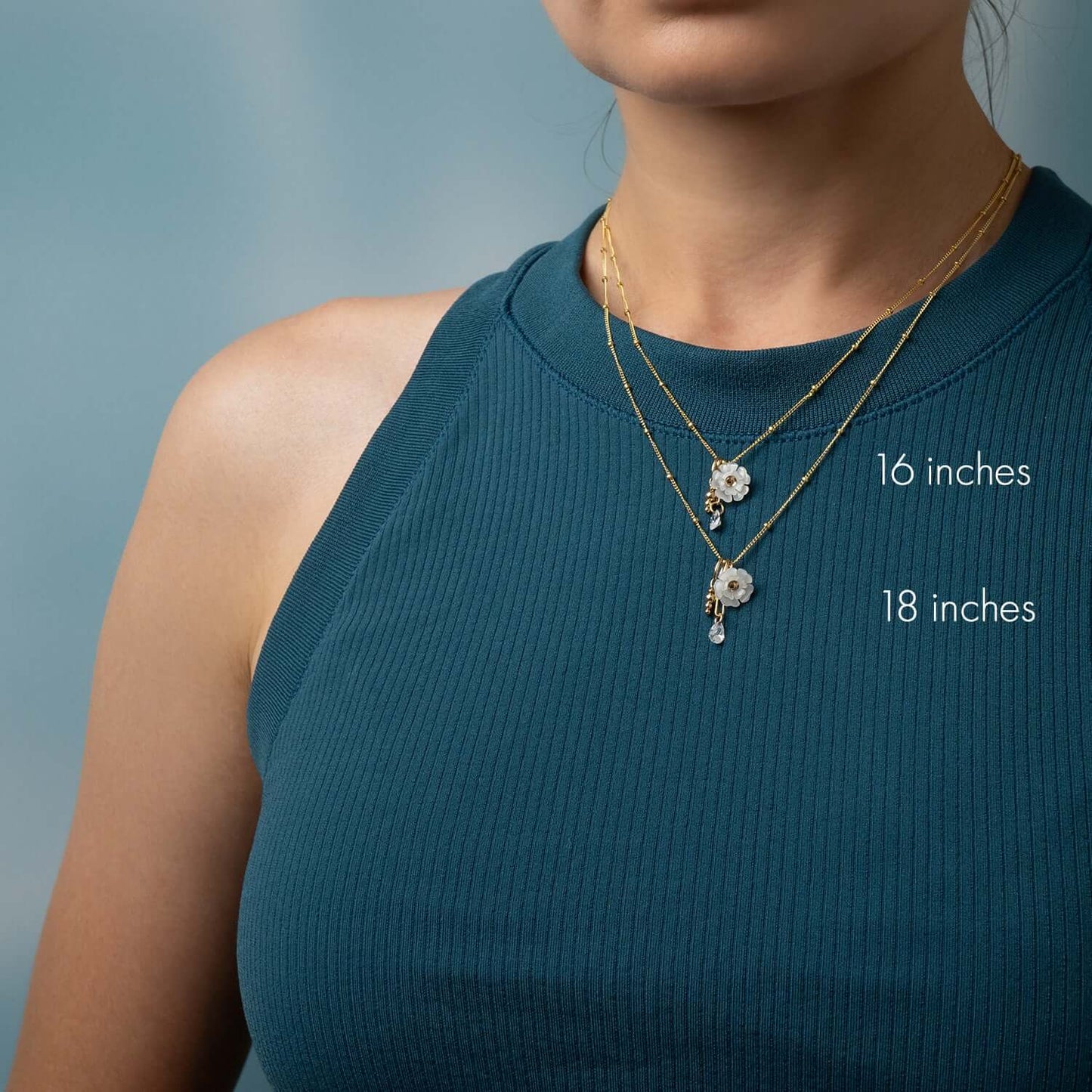 Pearl Flower Necklace