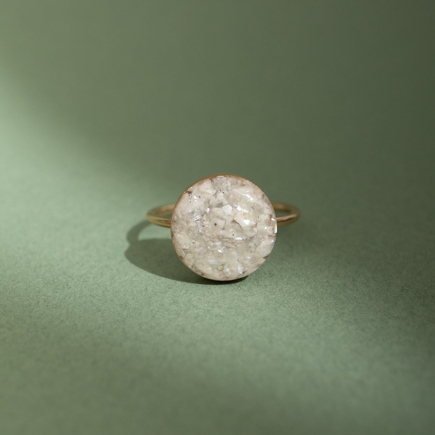 Howlite ring