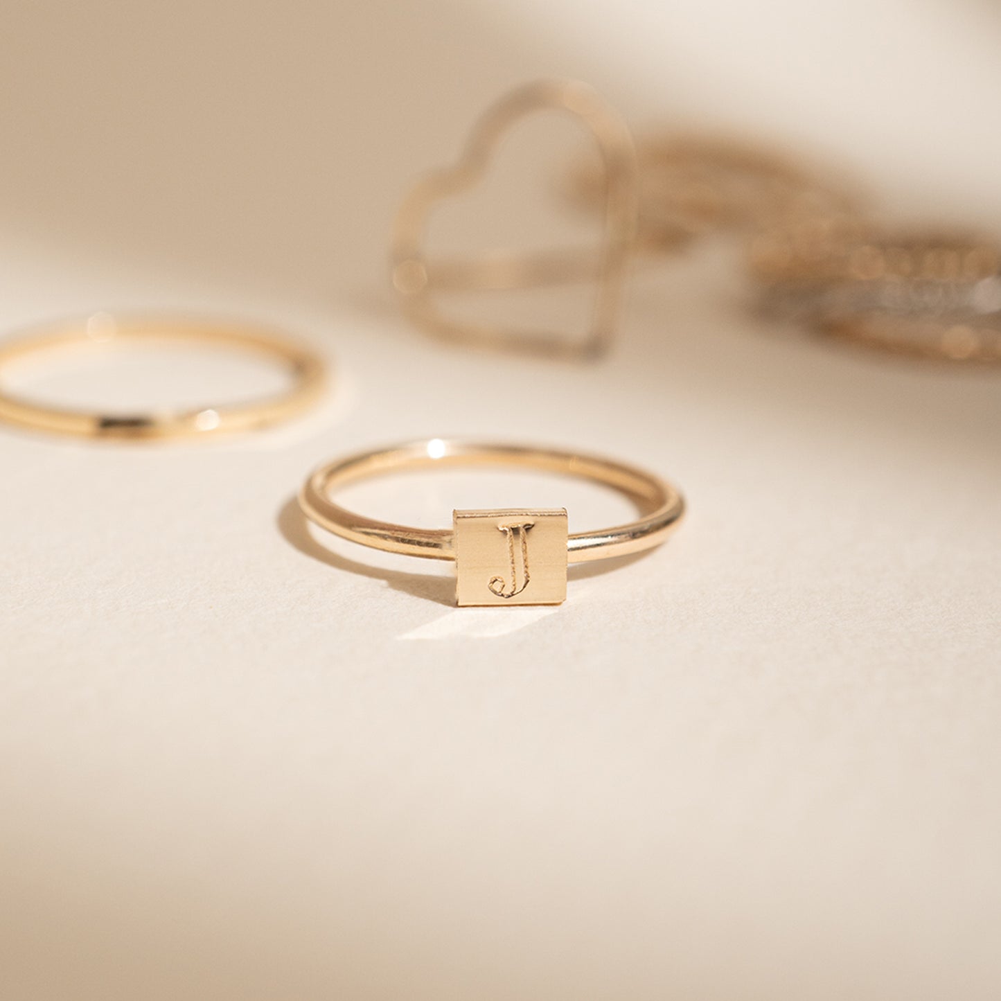 Initial Square Stacking Ring