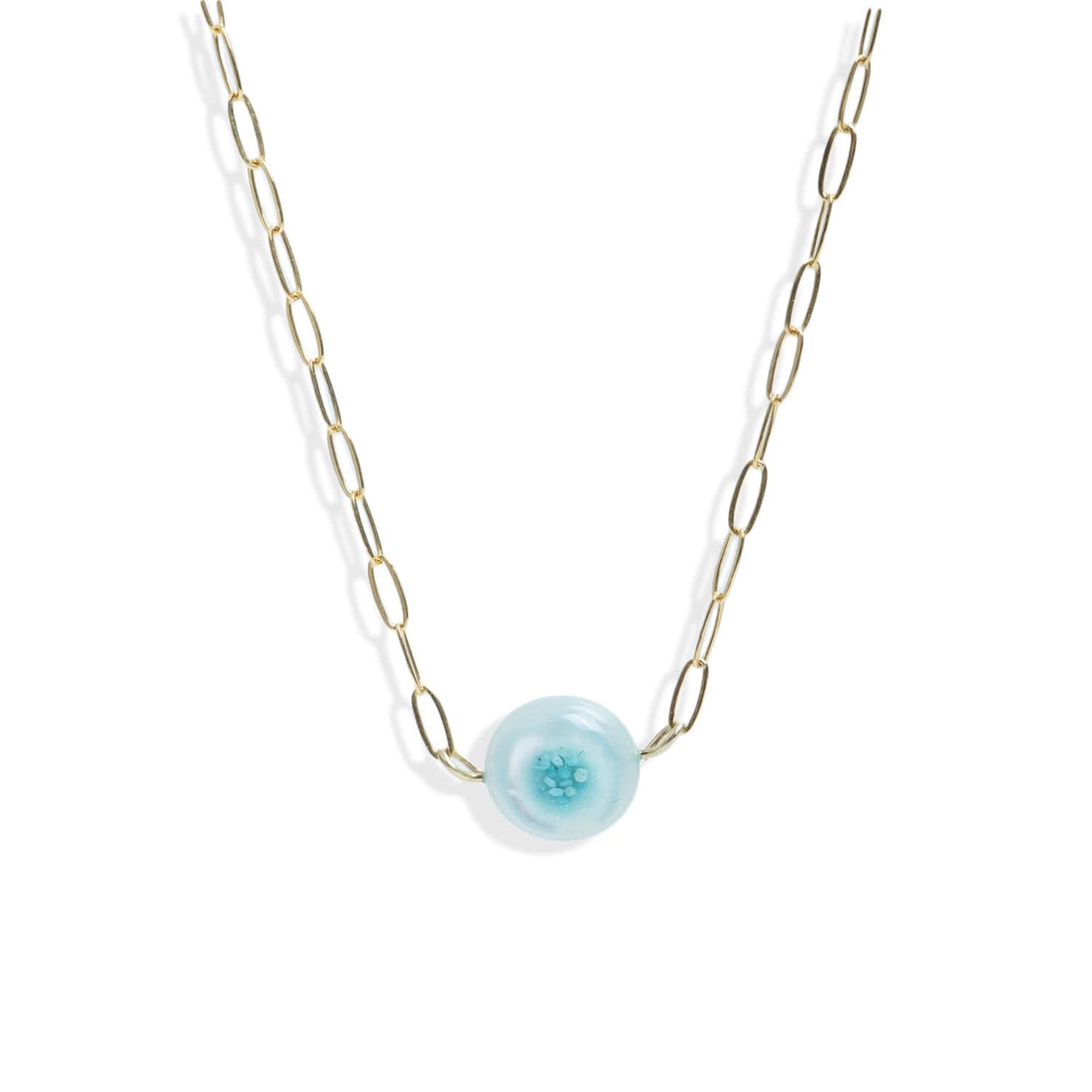 Pearl Color Pop Round Necklace