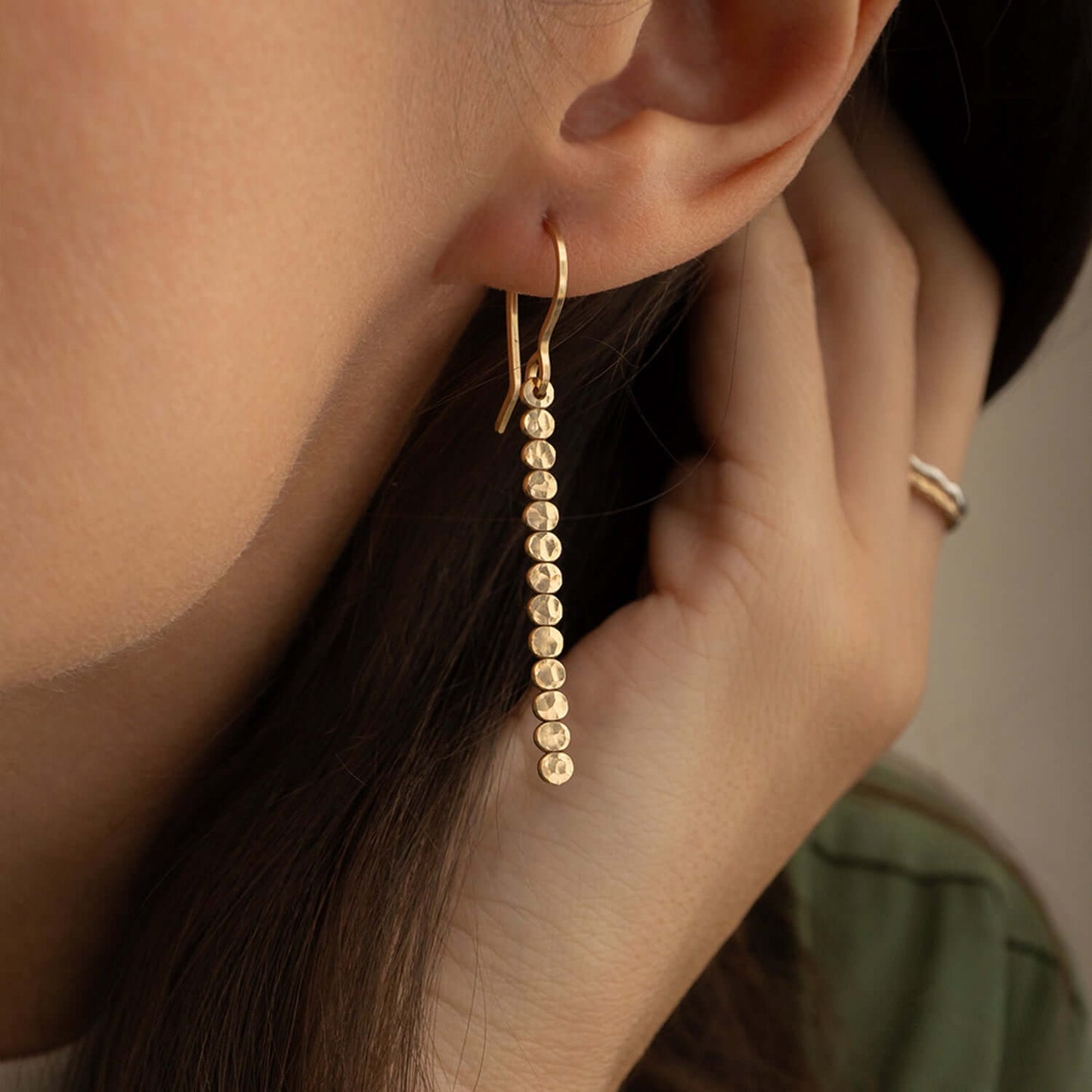 Bubble Bar Statement Earrings
