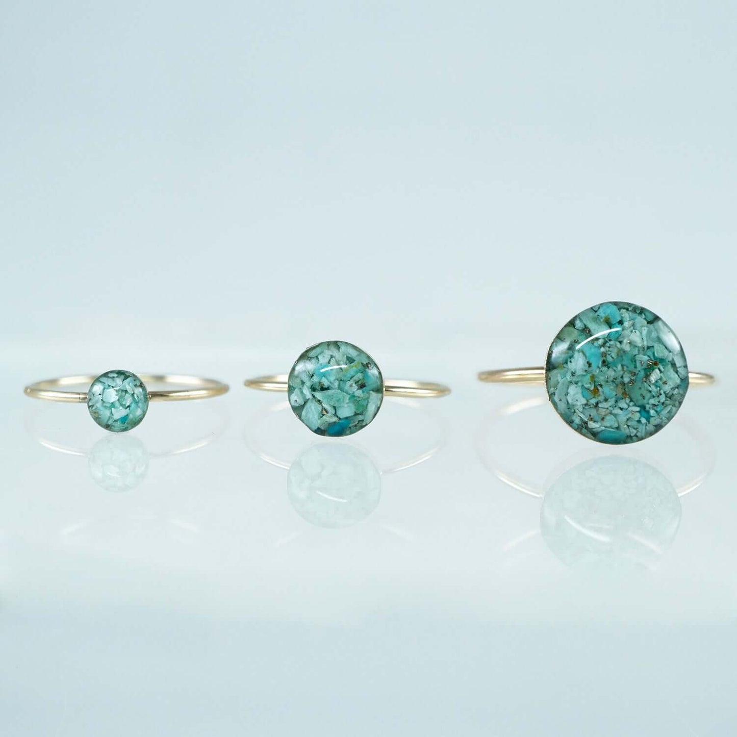 Chrysocolla Round Ring