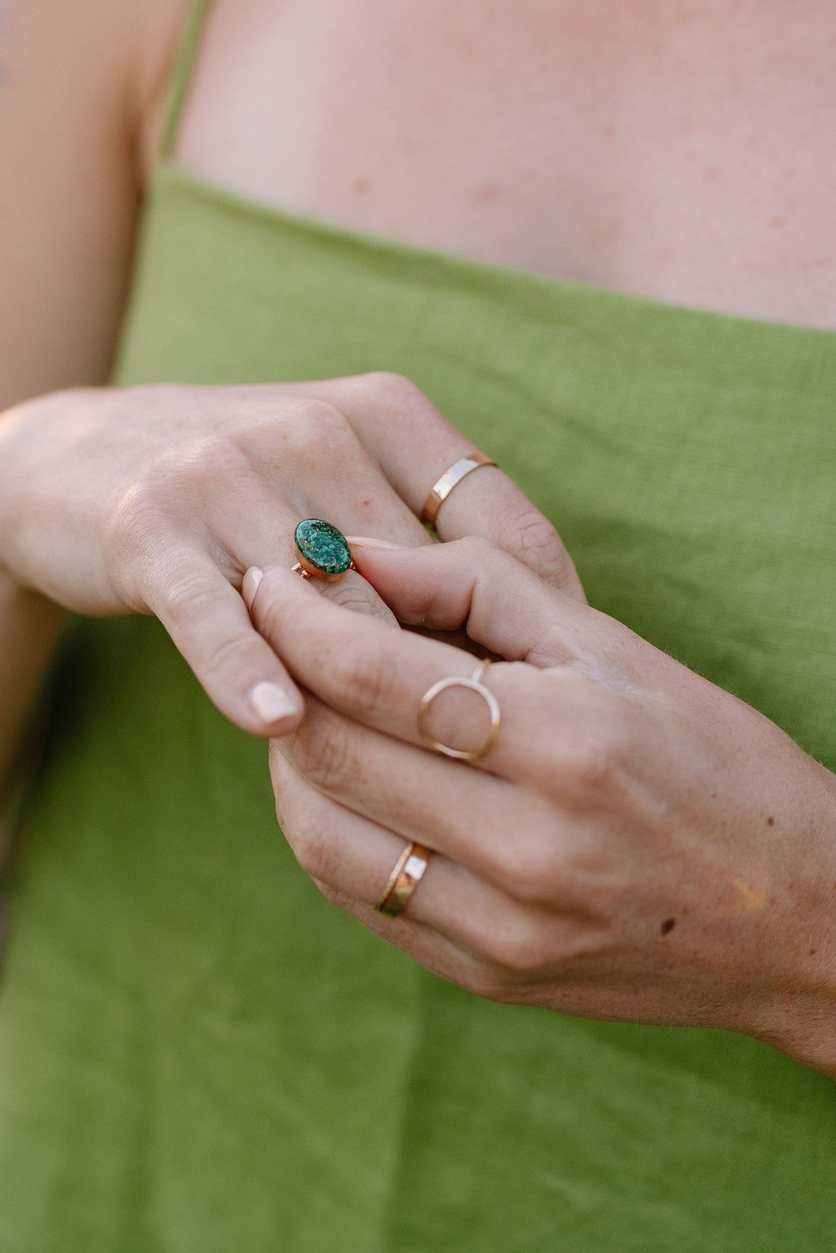 How to Clean Malachite Jewelry, And How to Actually Wear It Without Ruining It