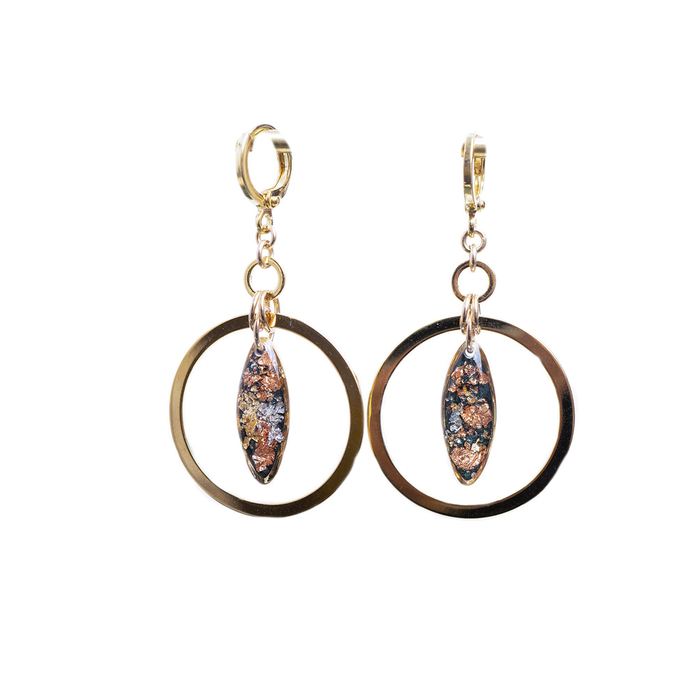 Dangling Orbit Fall Earrings