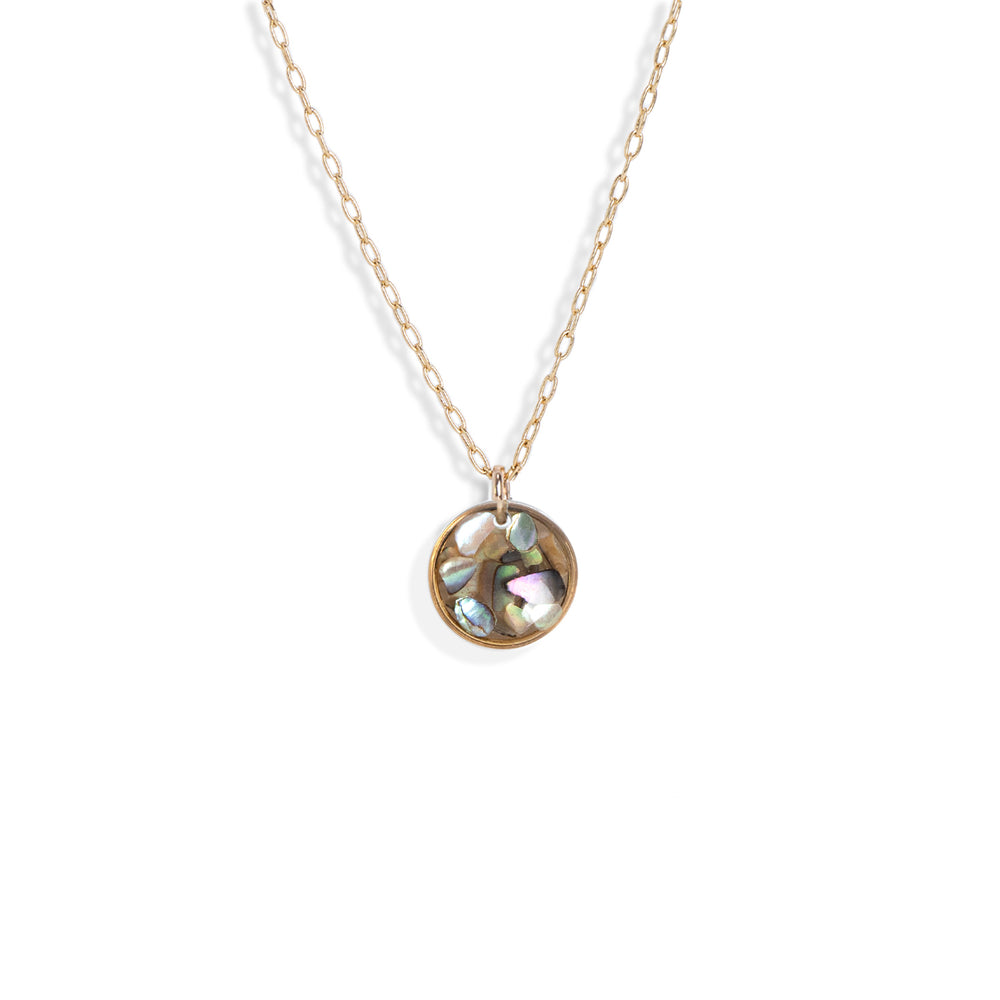 
                      
                        Small Circle Gem Necklace
                      
                    