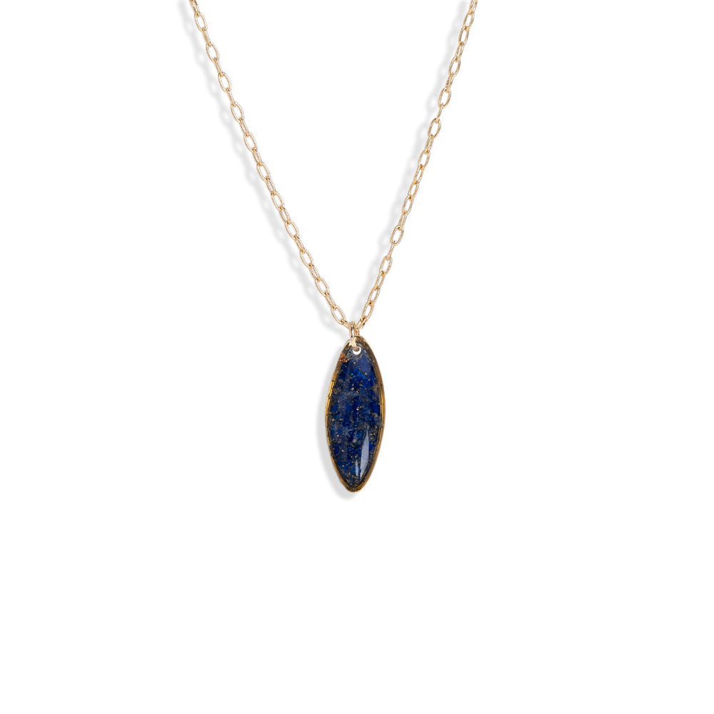 
                      
                        Oval Gem Necklace
                      
                    