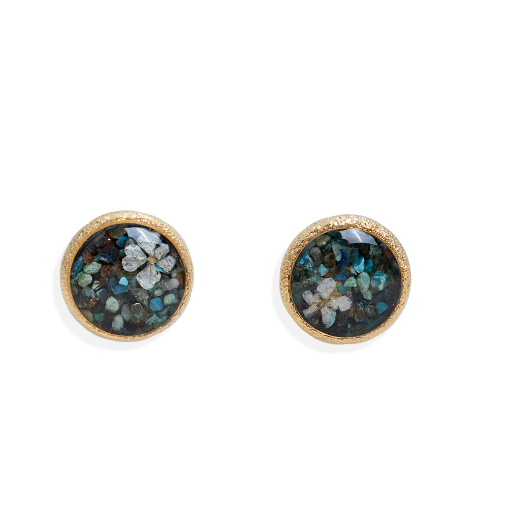 
                      
                        Round Flower Earrings
                      
                    