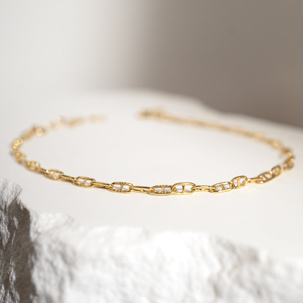 
                      
                        Anchor Mariner Chain Bracelet
                      
                    