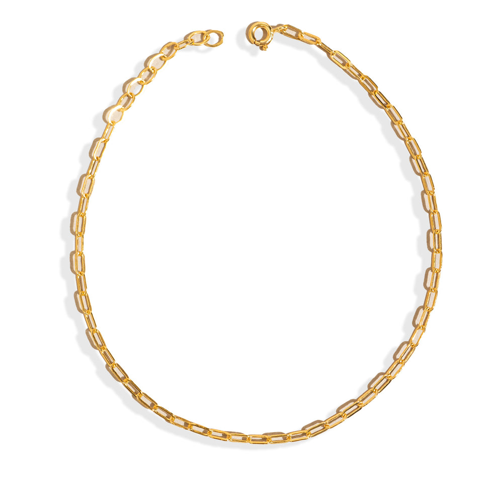 Paperclip Anklet