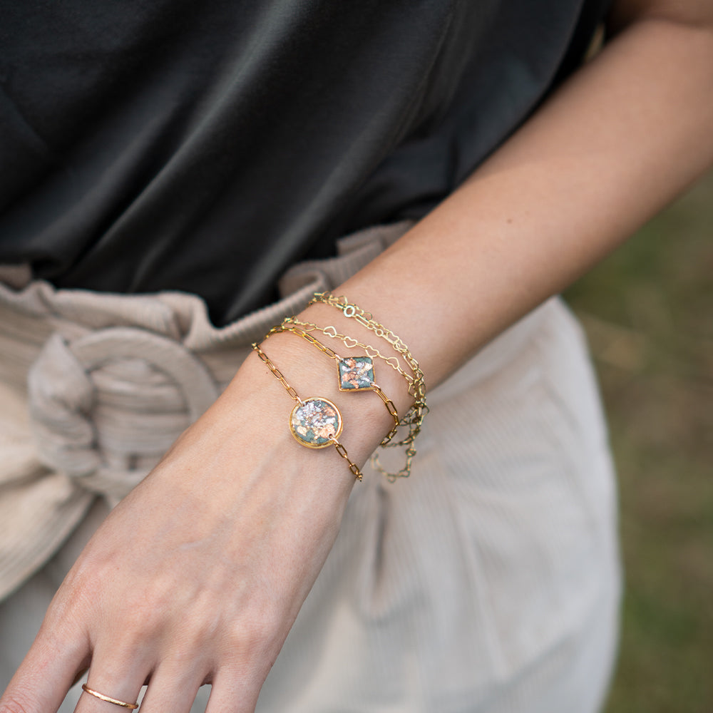 
                  
                    Fall Square Bracelet
                  
                