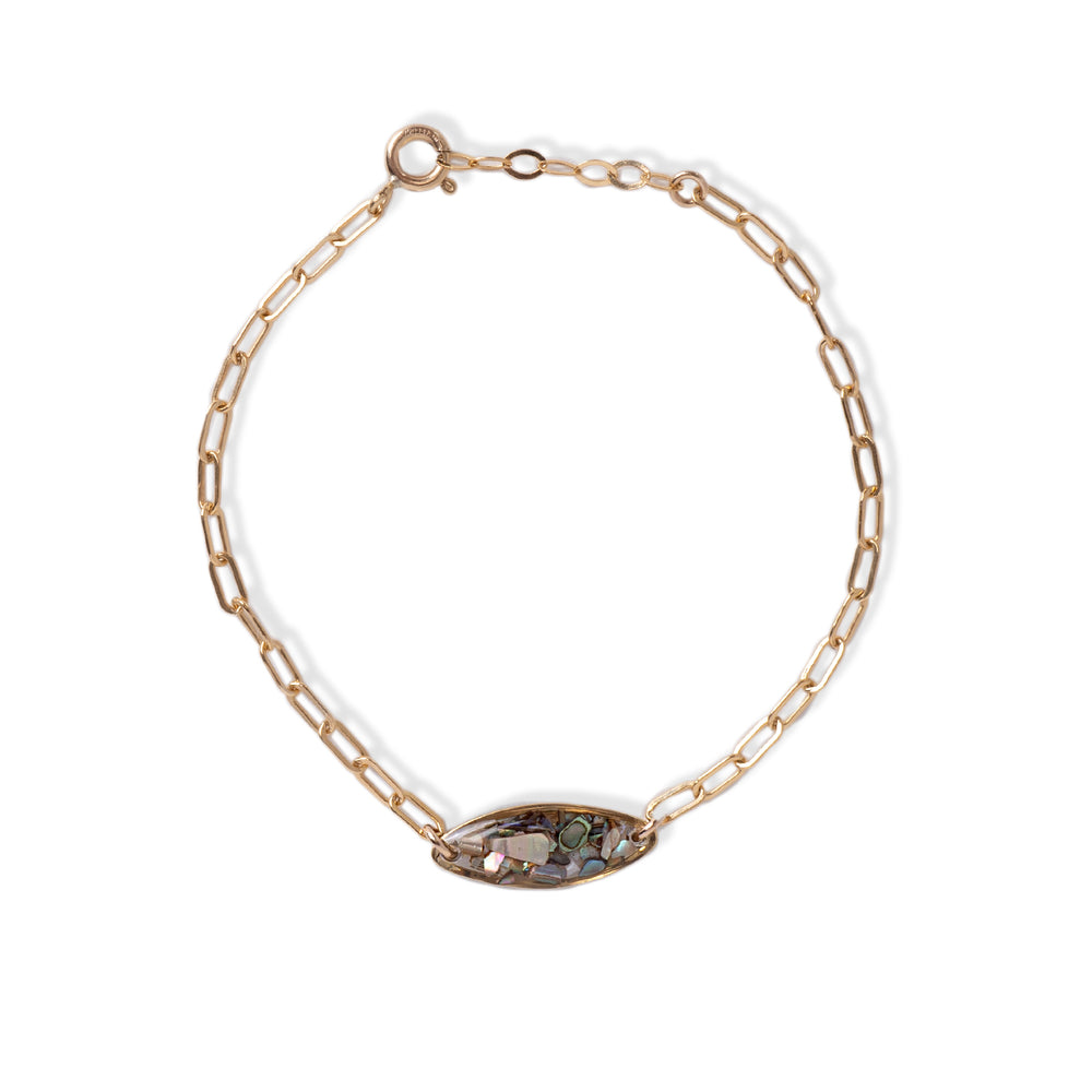 
                  
                    Oval Abalone Bracelet
                  
                